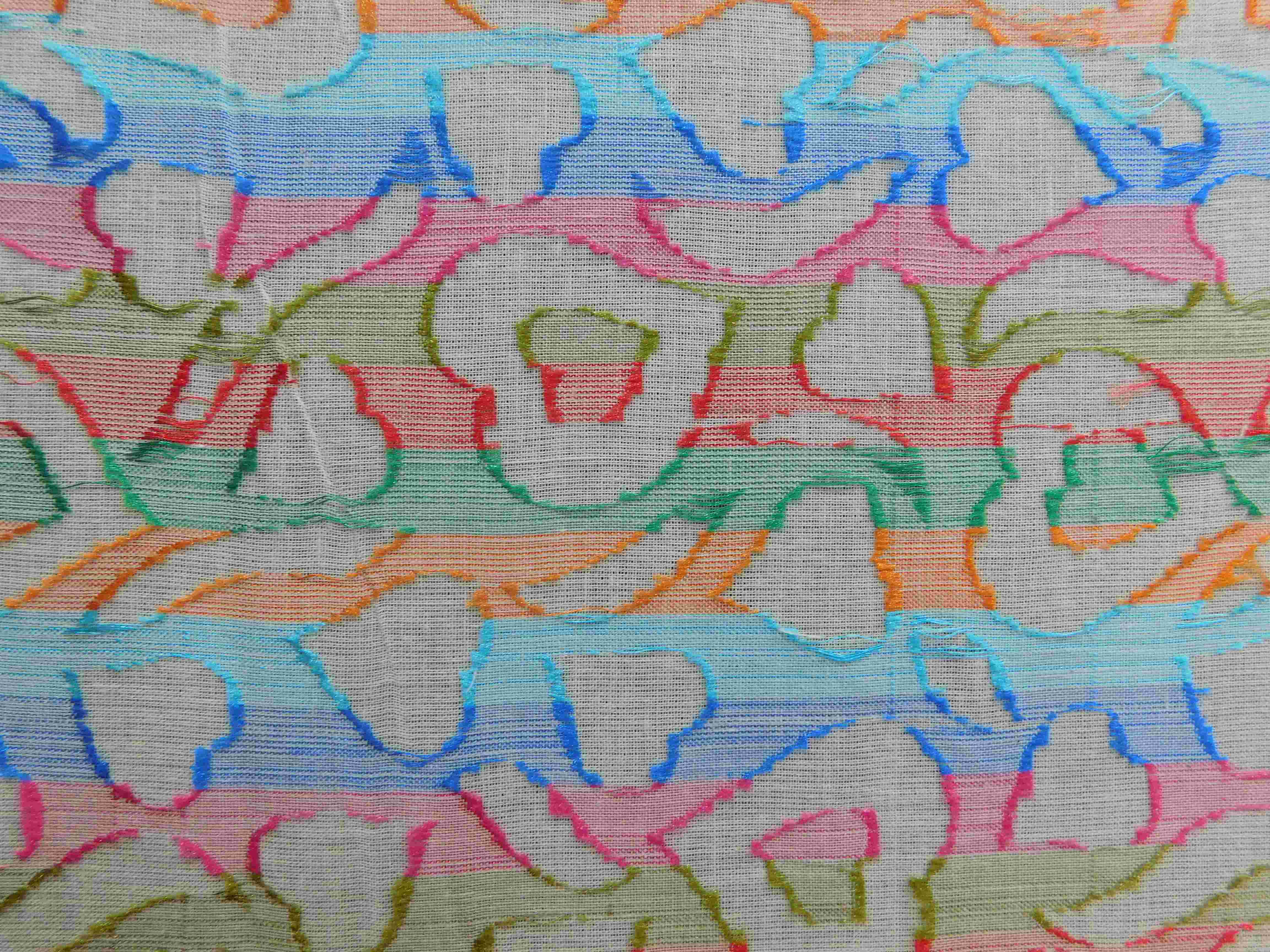 COTTON COLOUR JACQUARD