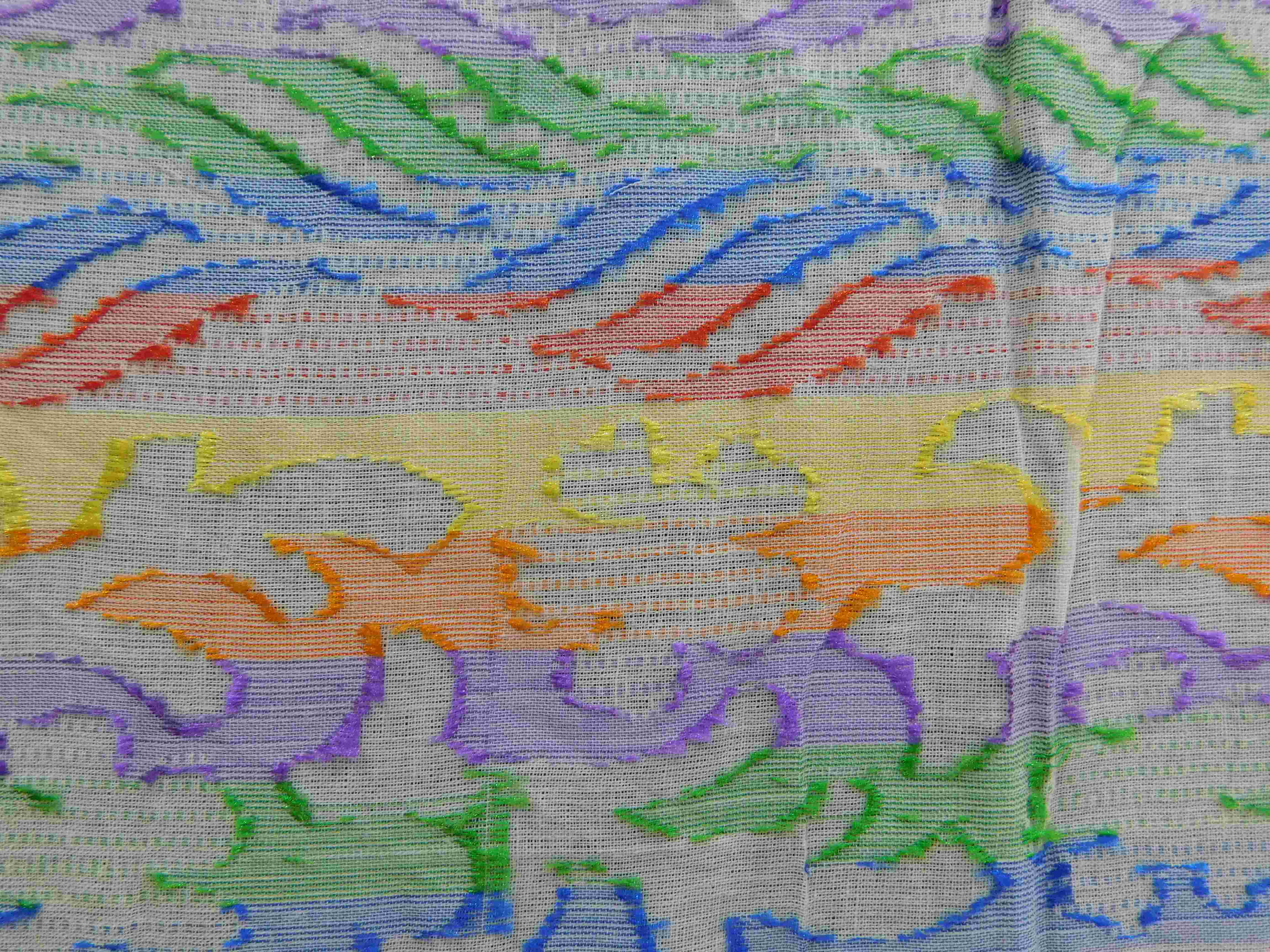 COTTON COLOUR JACQUARD