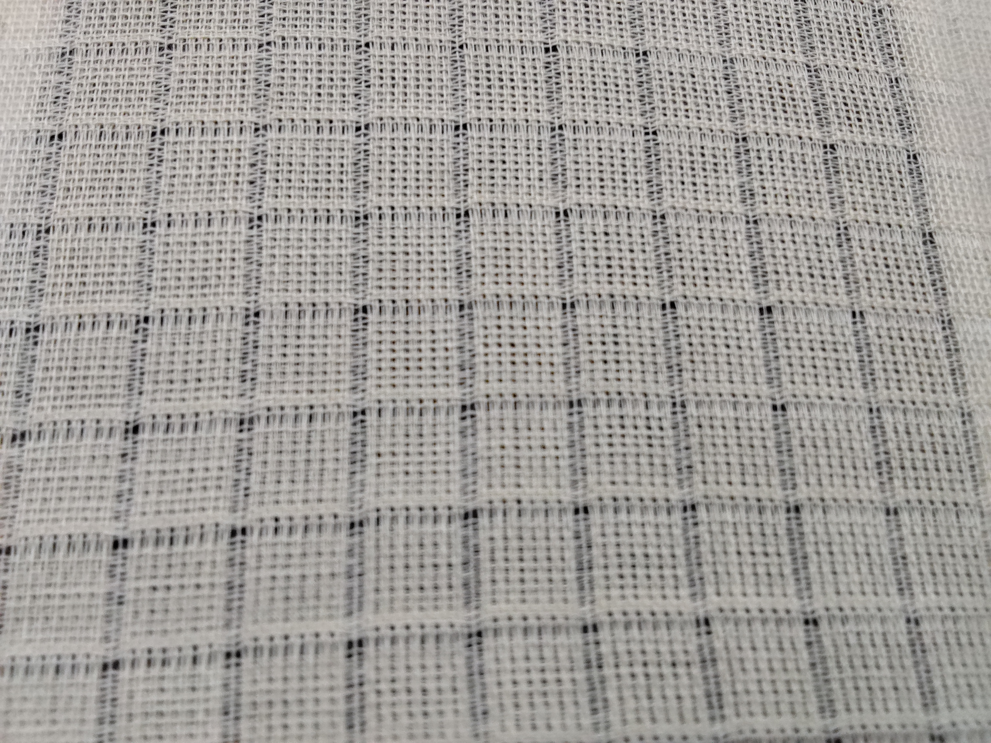 COTTON DOUBLE CLOTH CHECK