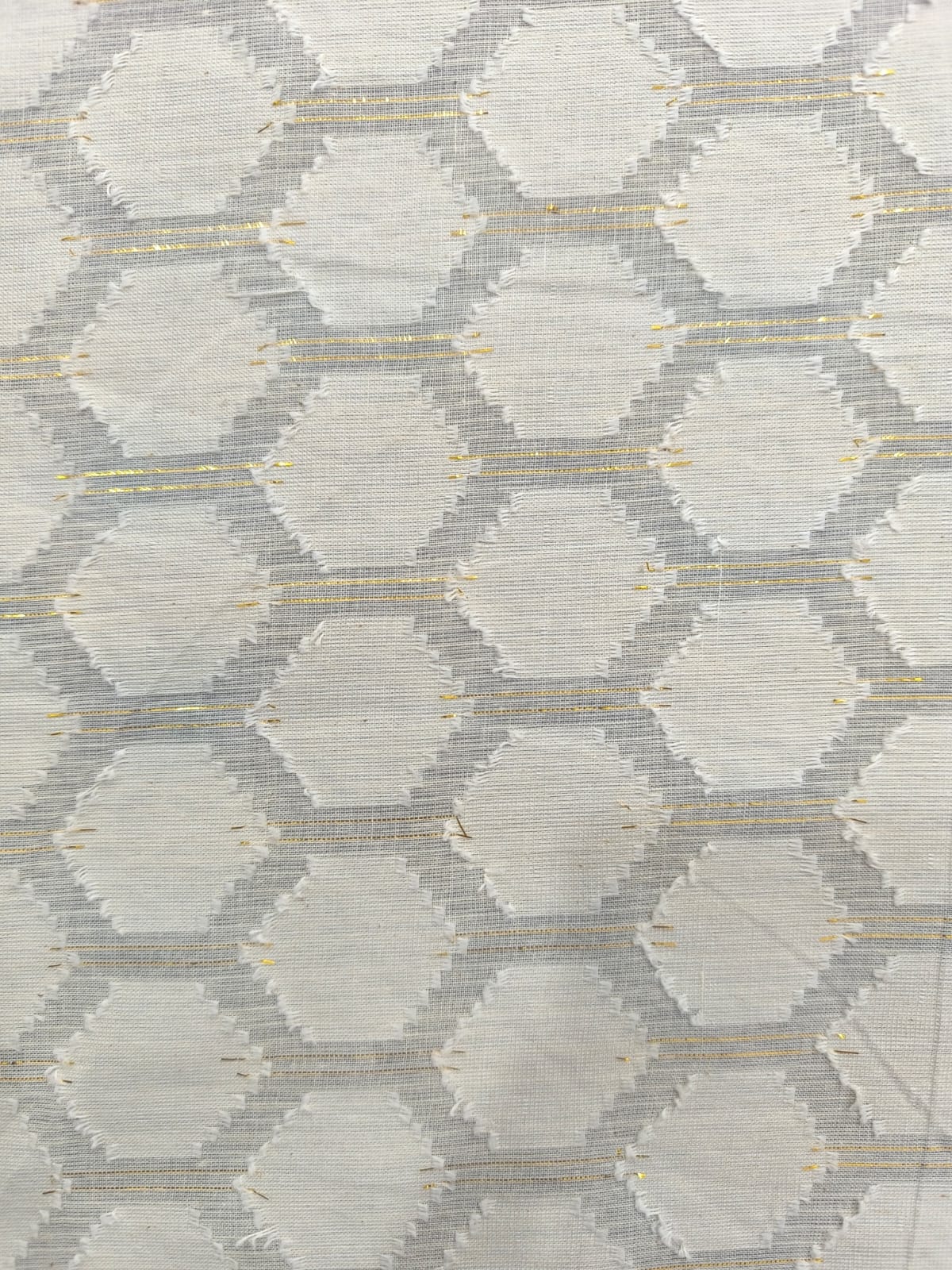 COTTON CUTWORK JACQUARD