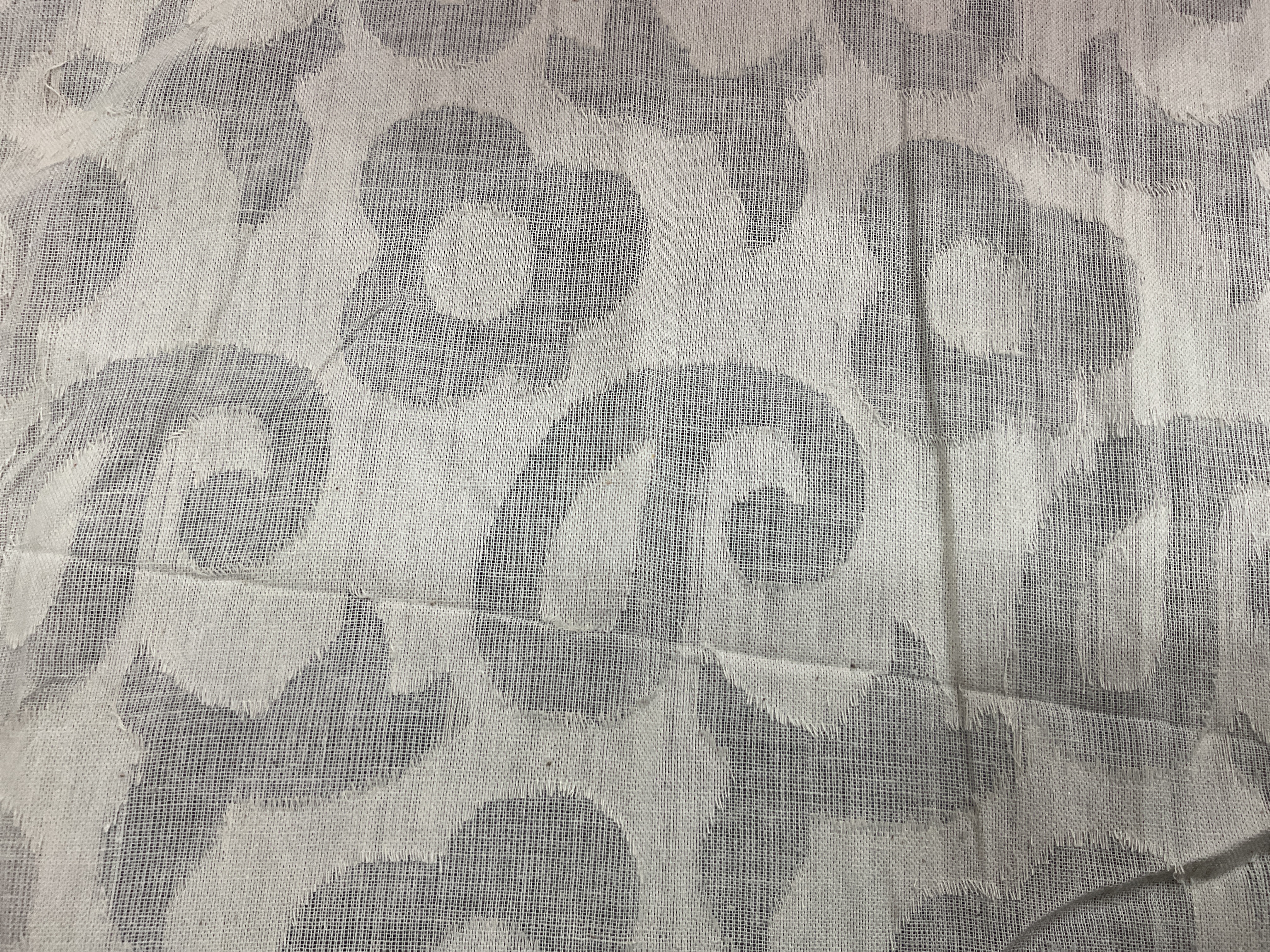 COTTON CUTWORK JACQUARD