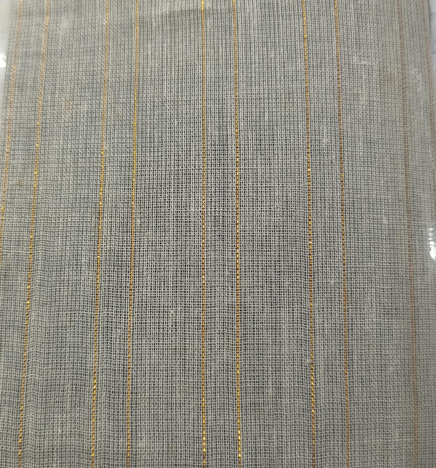COTTON LUREX VOILE GOLD HT