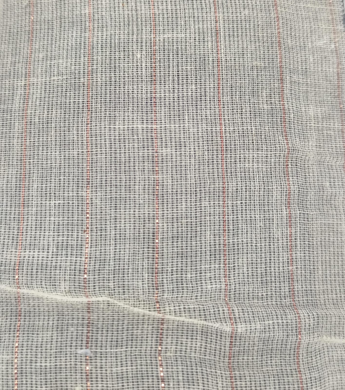 COTTON LUREX VOILE COPPER HT