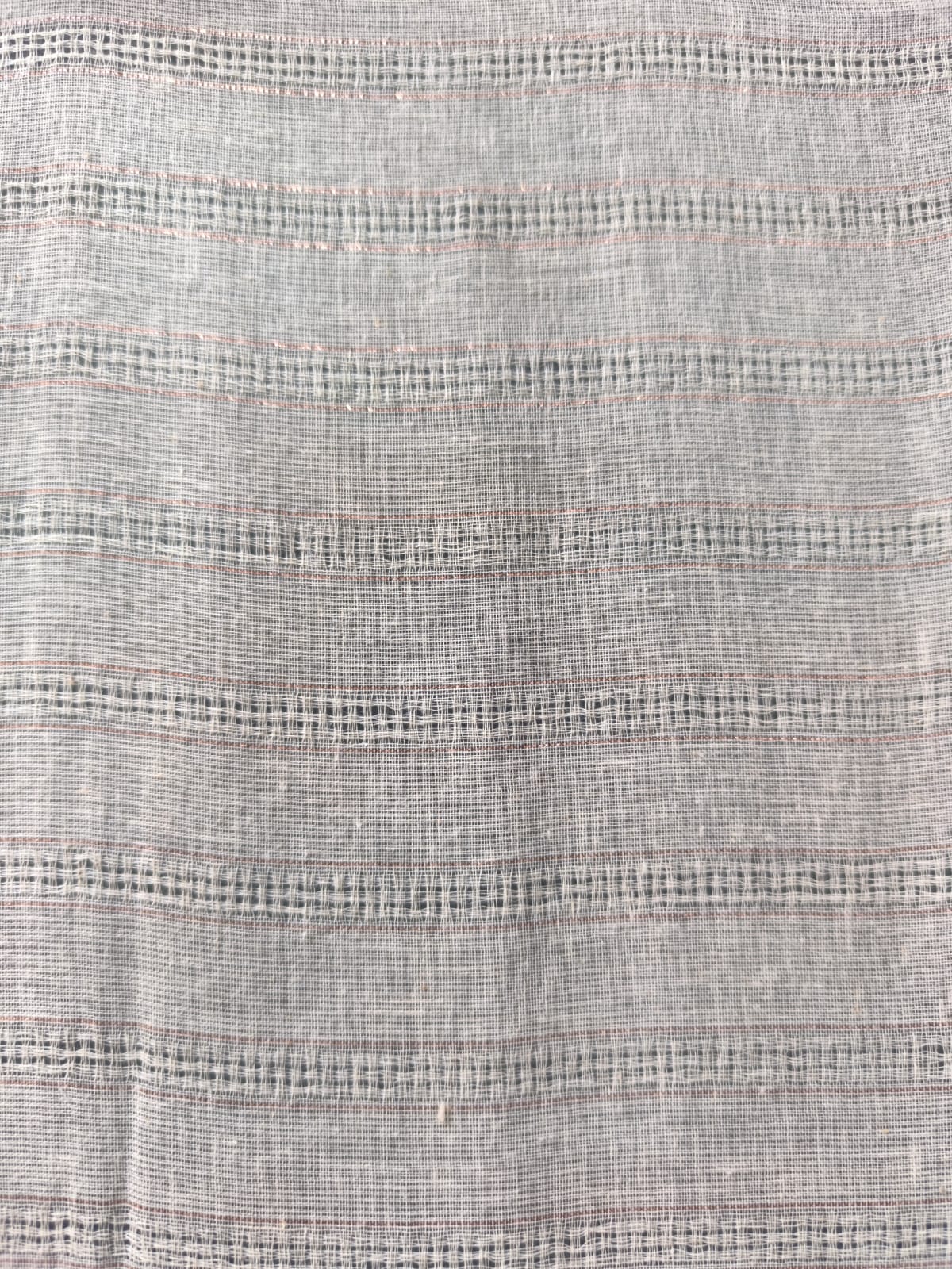 COTTON LUREX DOBBY JALI COPPER