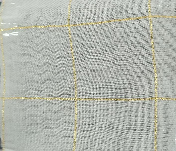 RAYON CHECK MUDAL TWILL LUREX