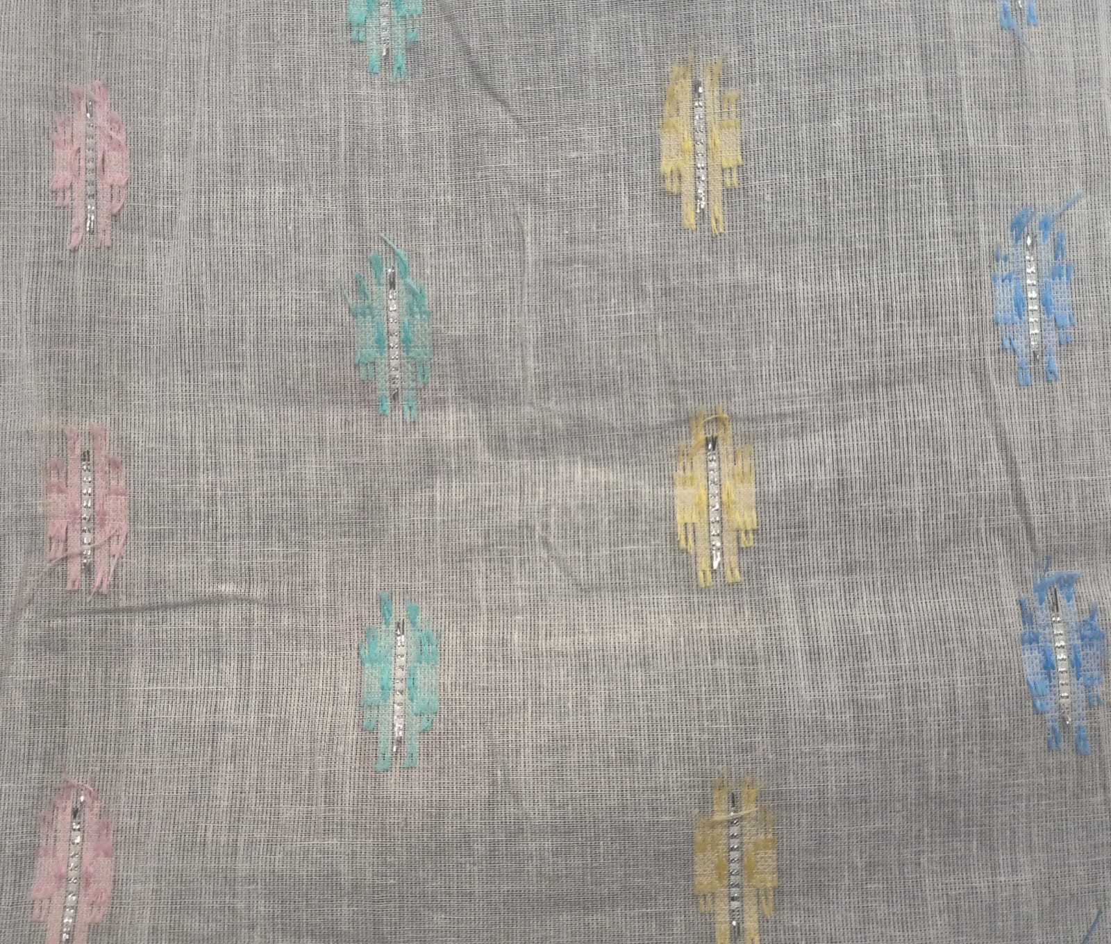 COTTON LUREX BOOTA MULTI