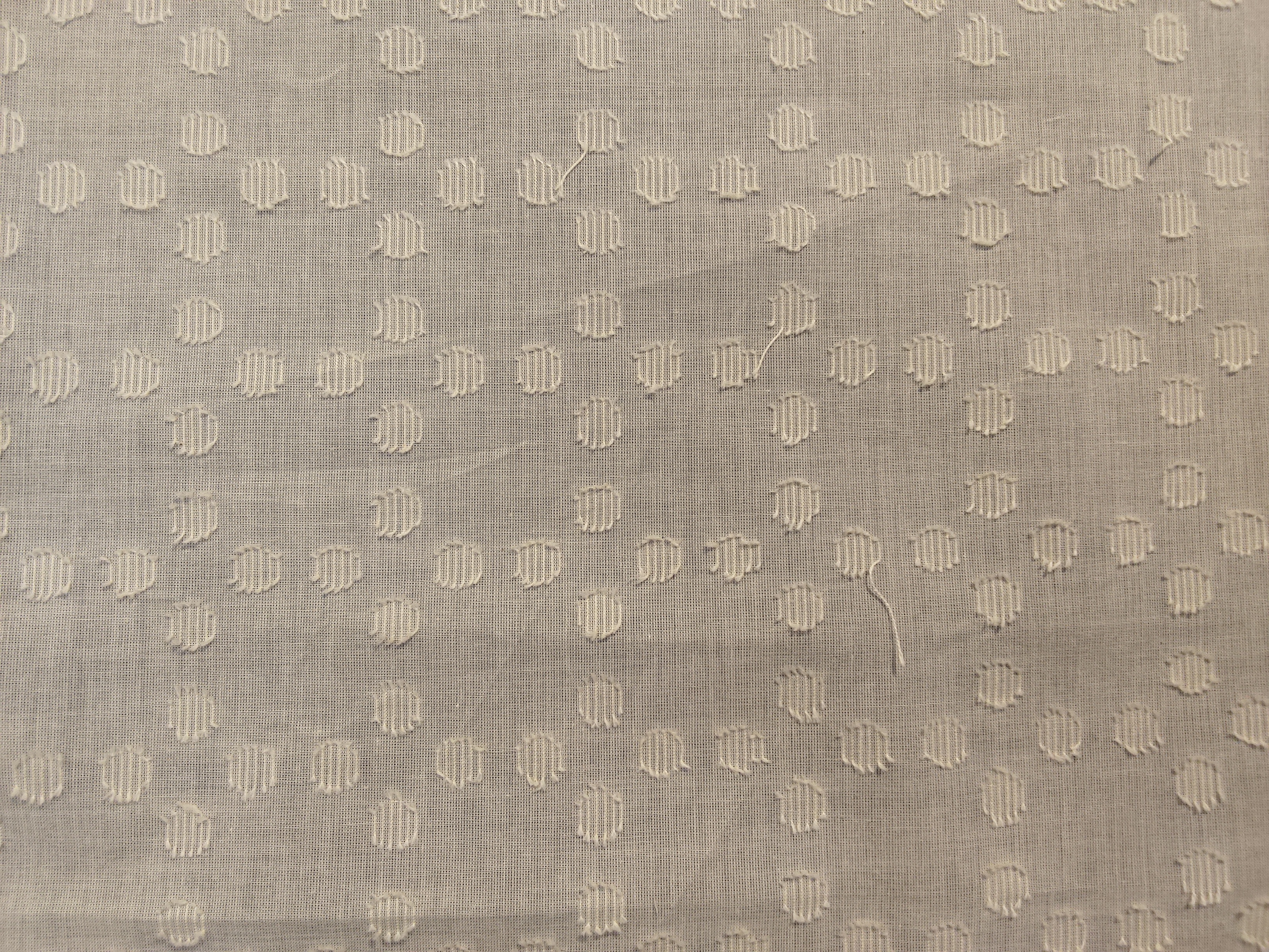 COTTON BOOTA CRICLE RIB