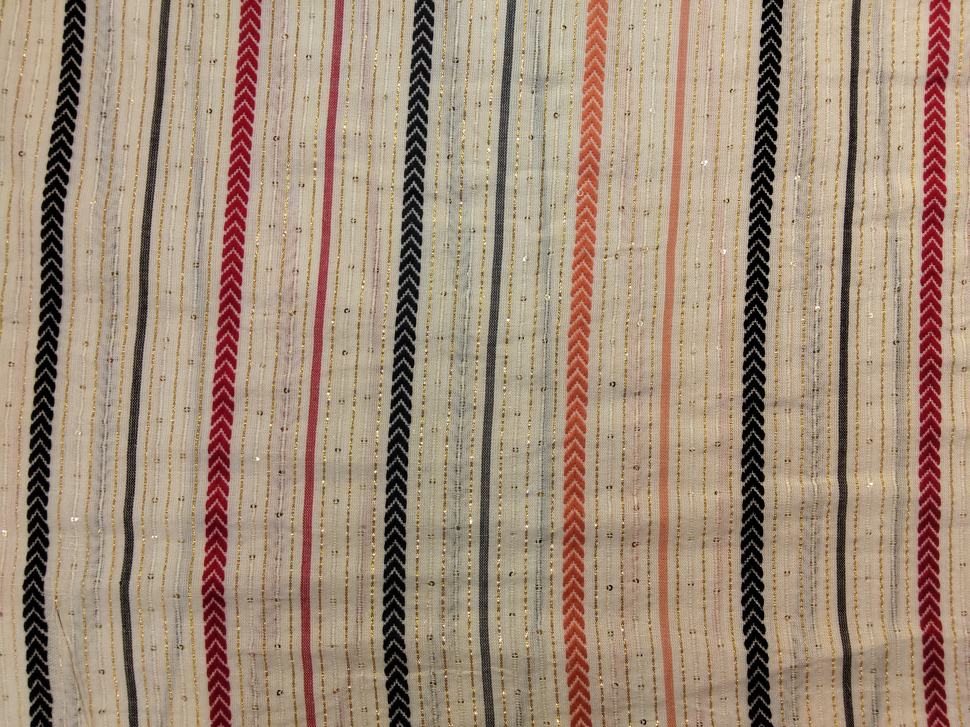 RAYON LUREX STRIPE