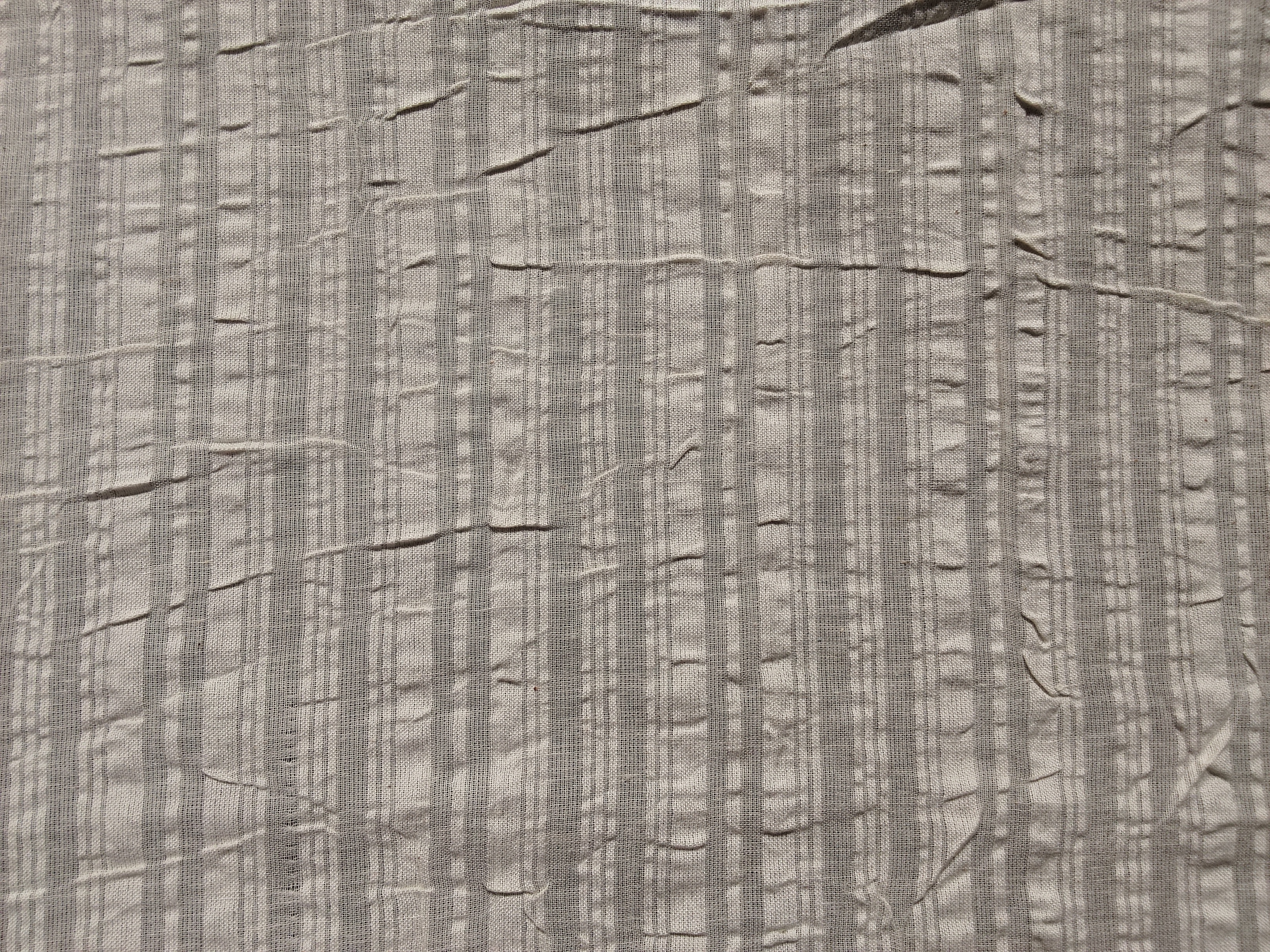 COTTON STRIPE SEER SUCKER