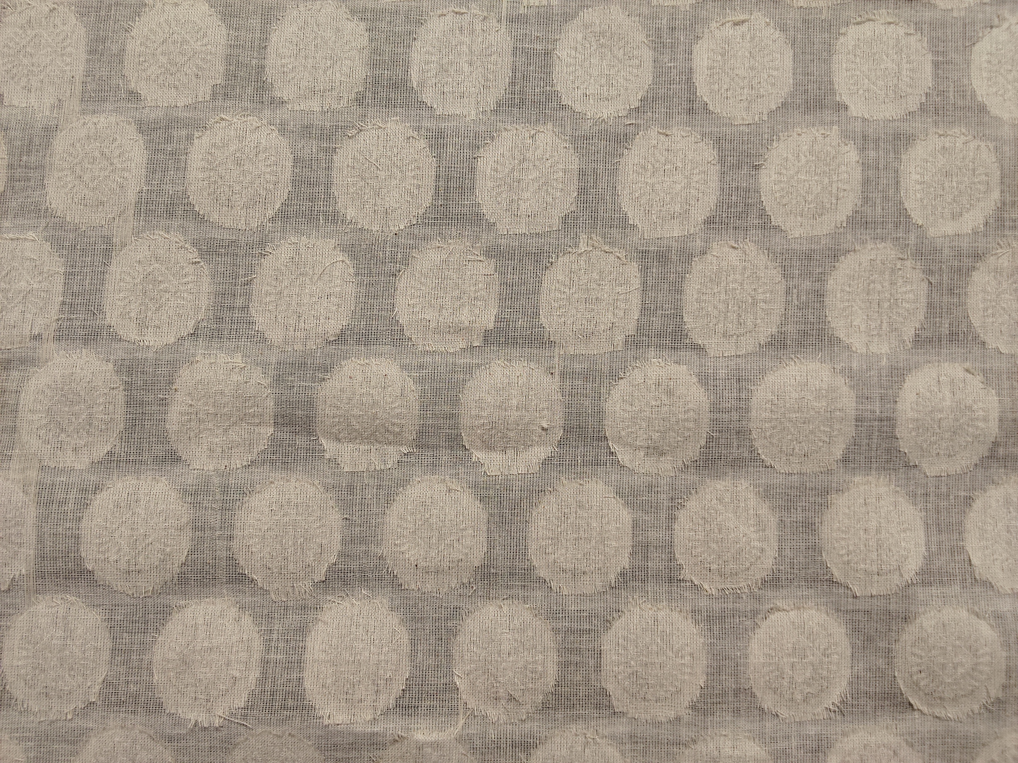 COTTON CUTWORK JACQUARD DOLLAR