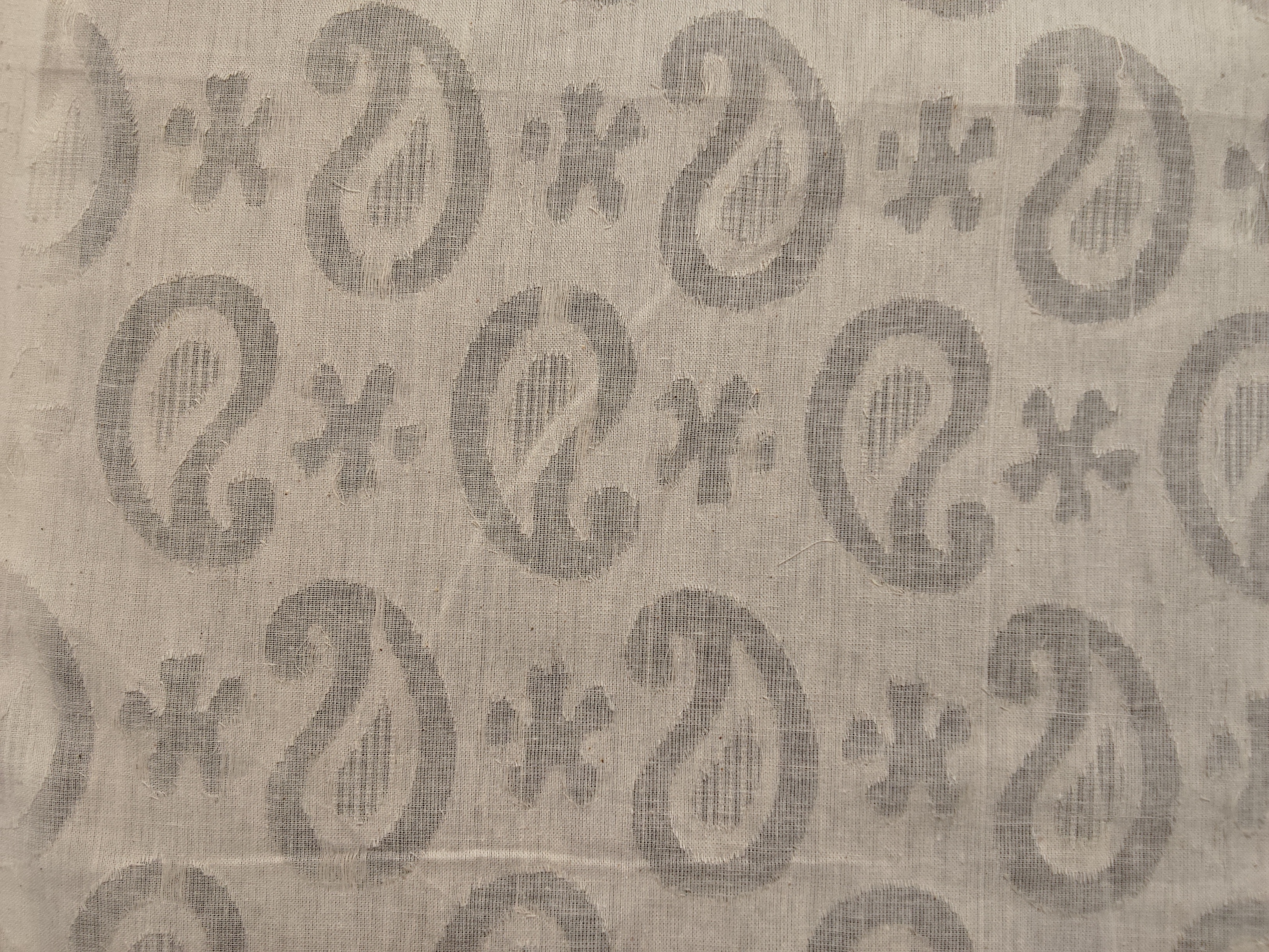 COTTON CUTWORK JACQUARD
