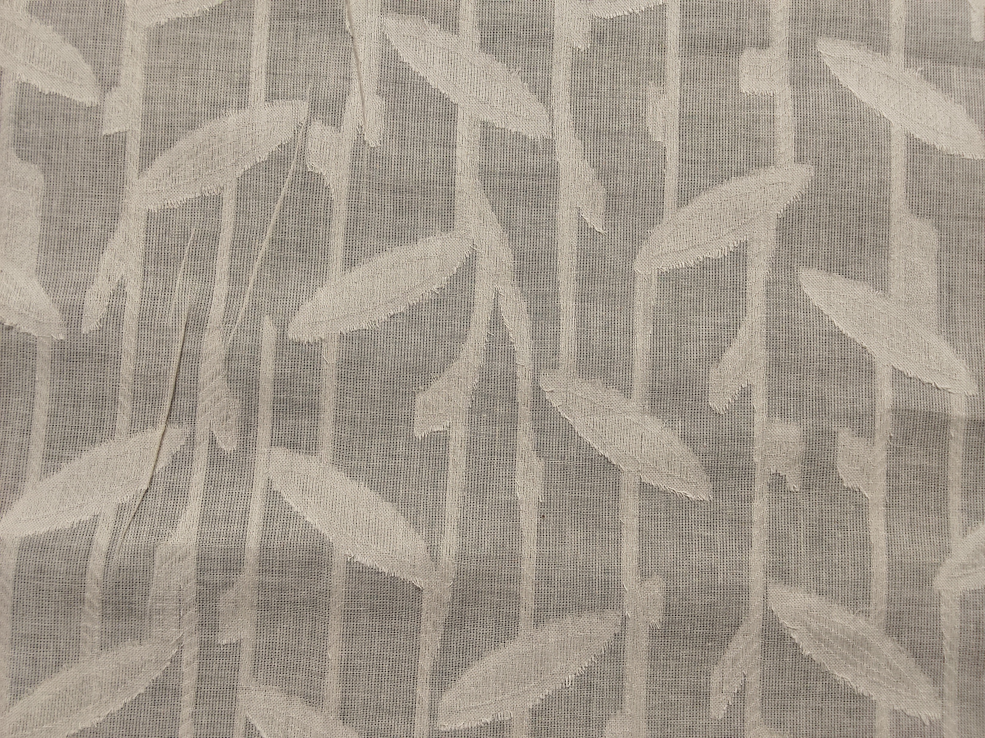 COTTON CUTWORK JACQUARD