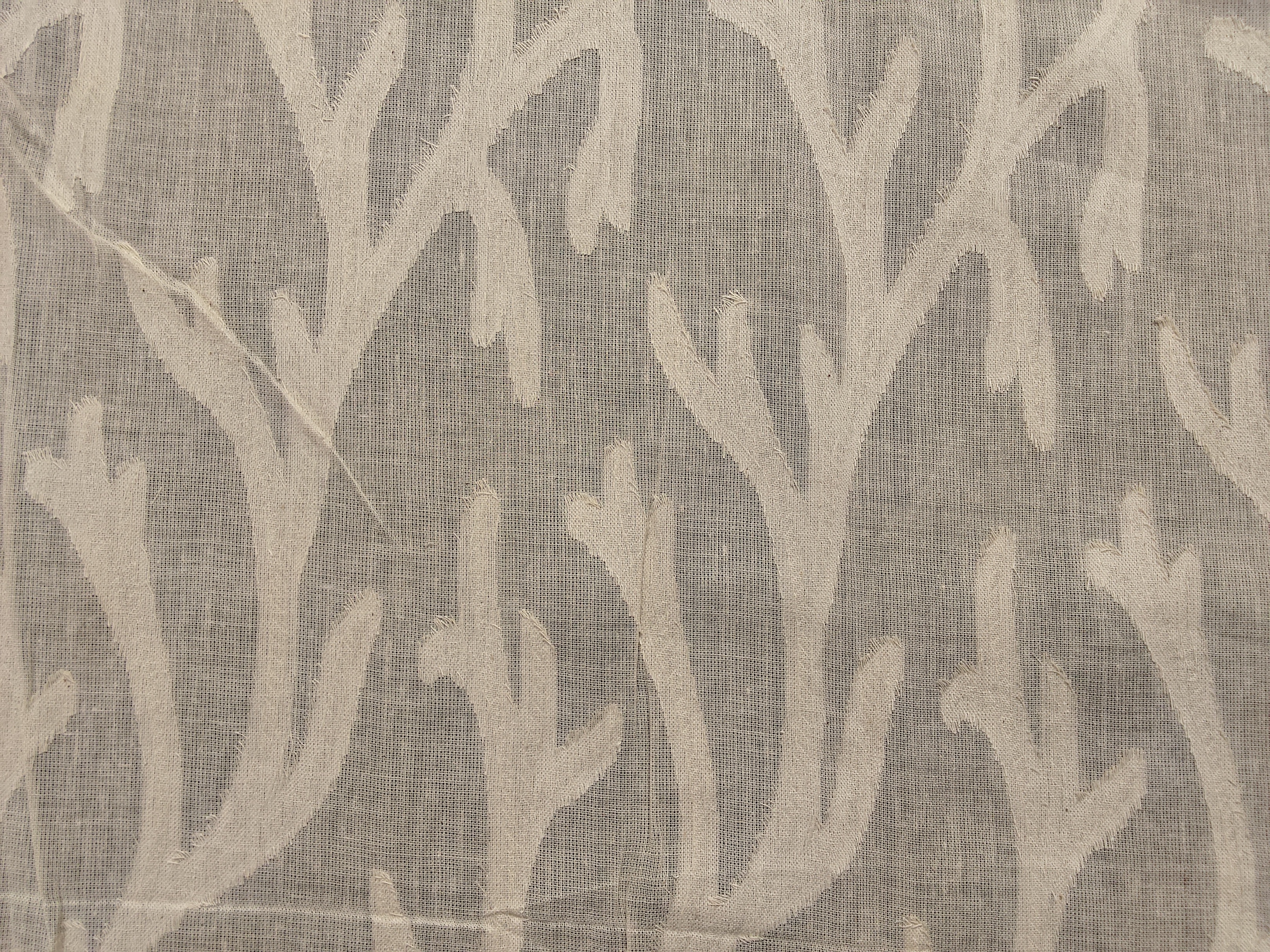COTTON CUTWORK JACQUARD