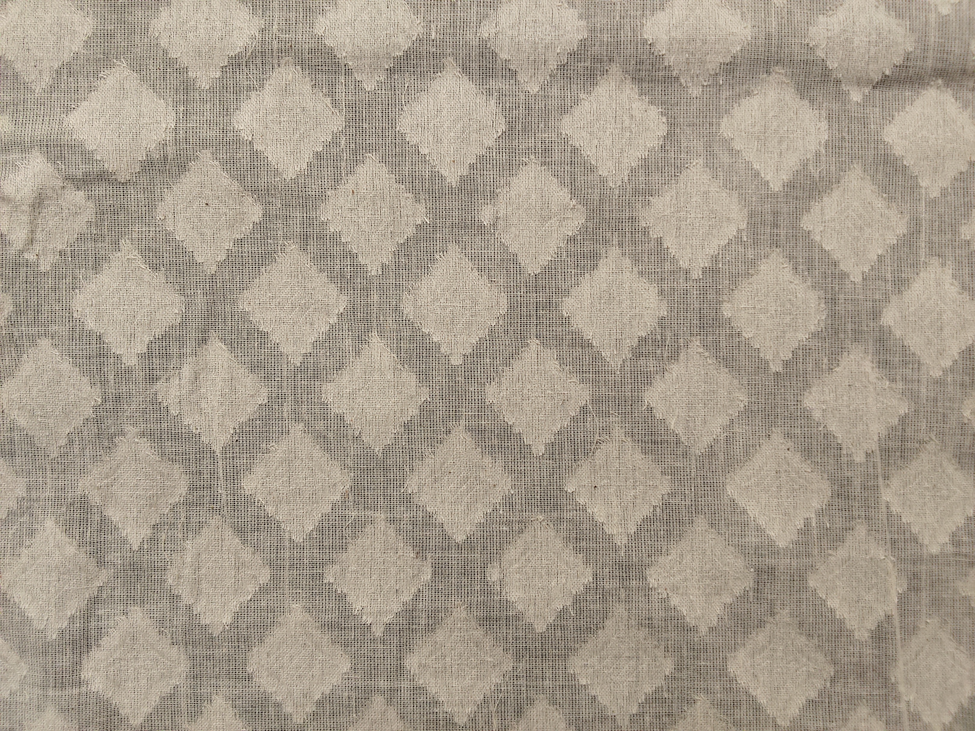 COTTON CUTWORK JACQUARD