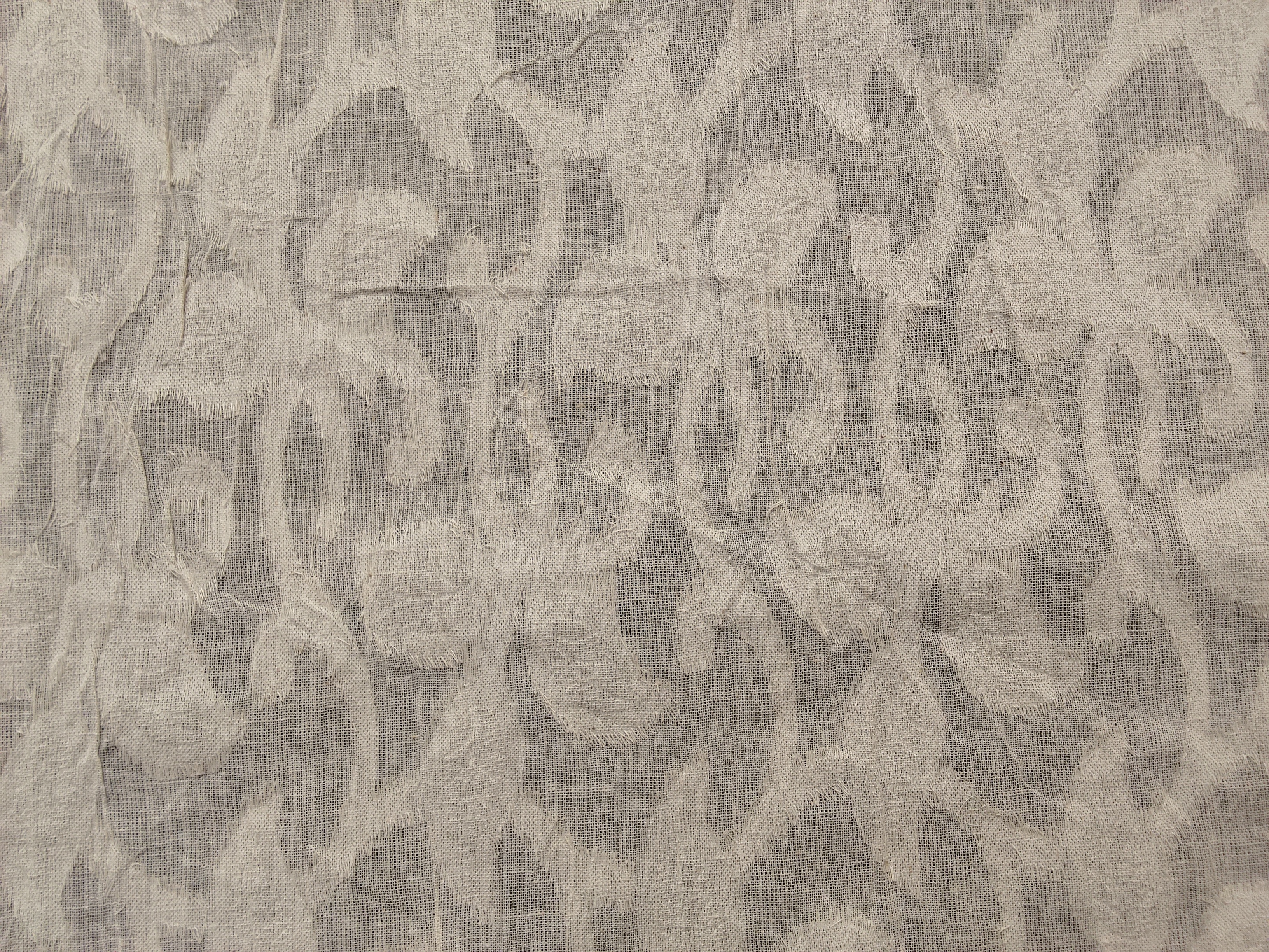 COTTON CUTWORK JACQUARD