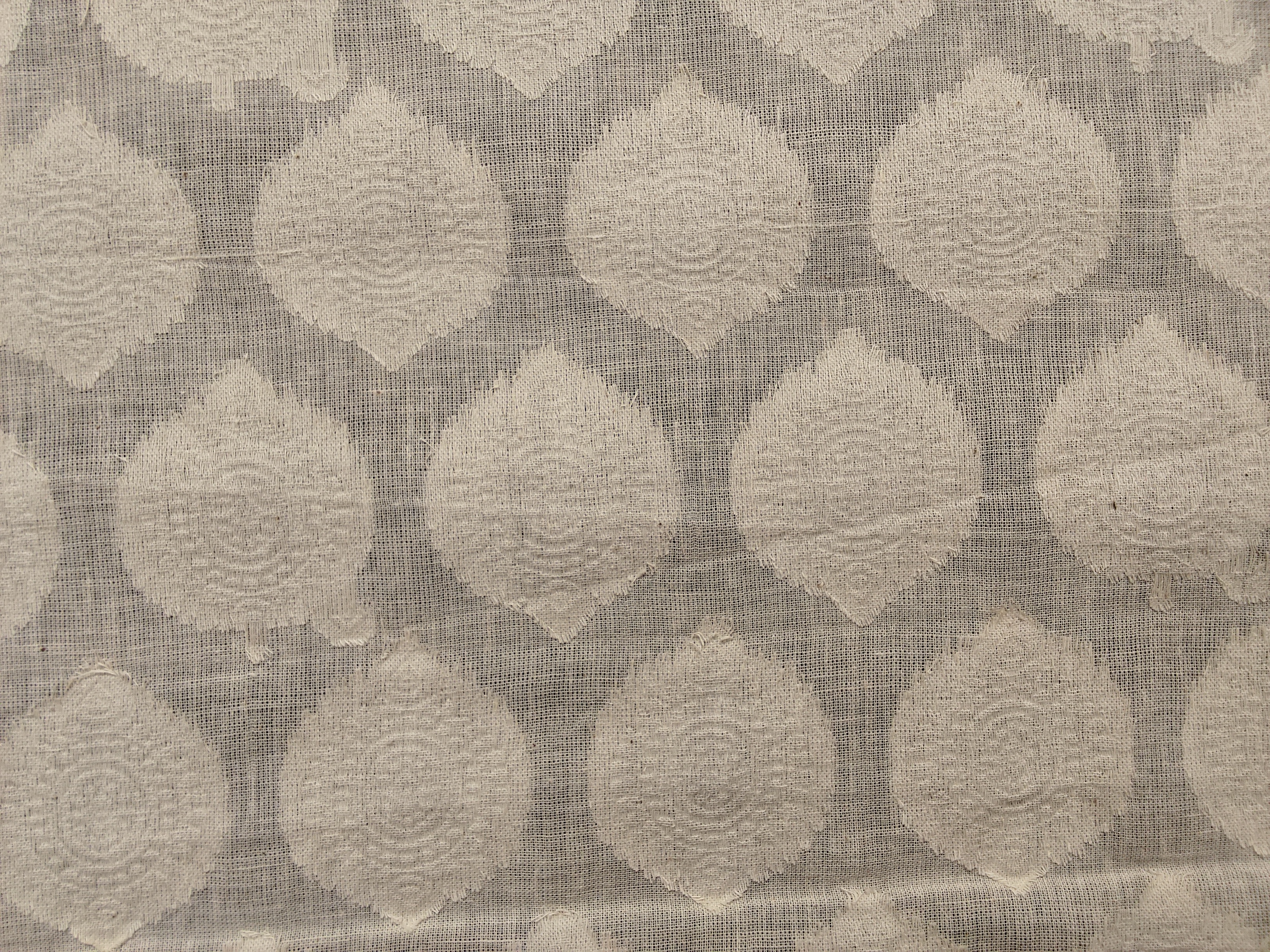 COTTON CUTWORK JACQUARD