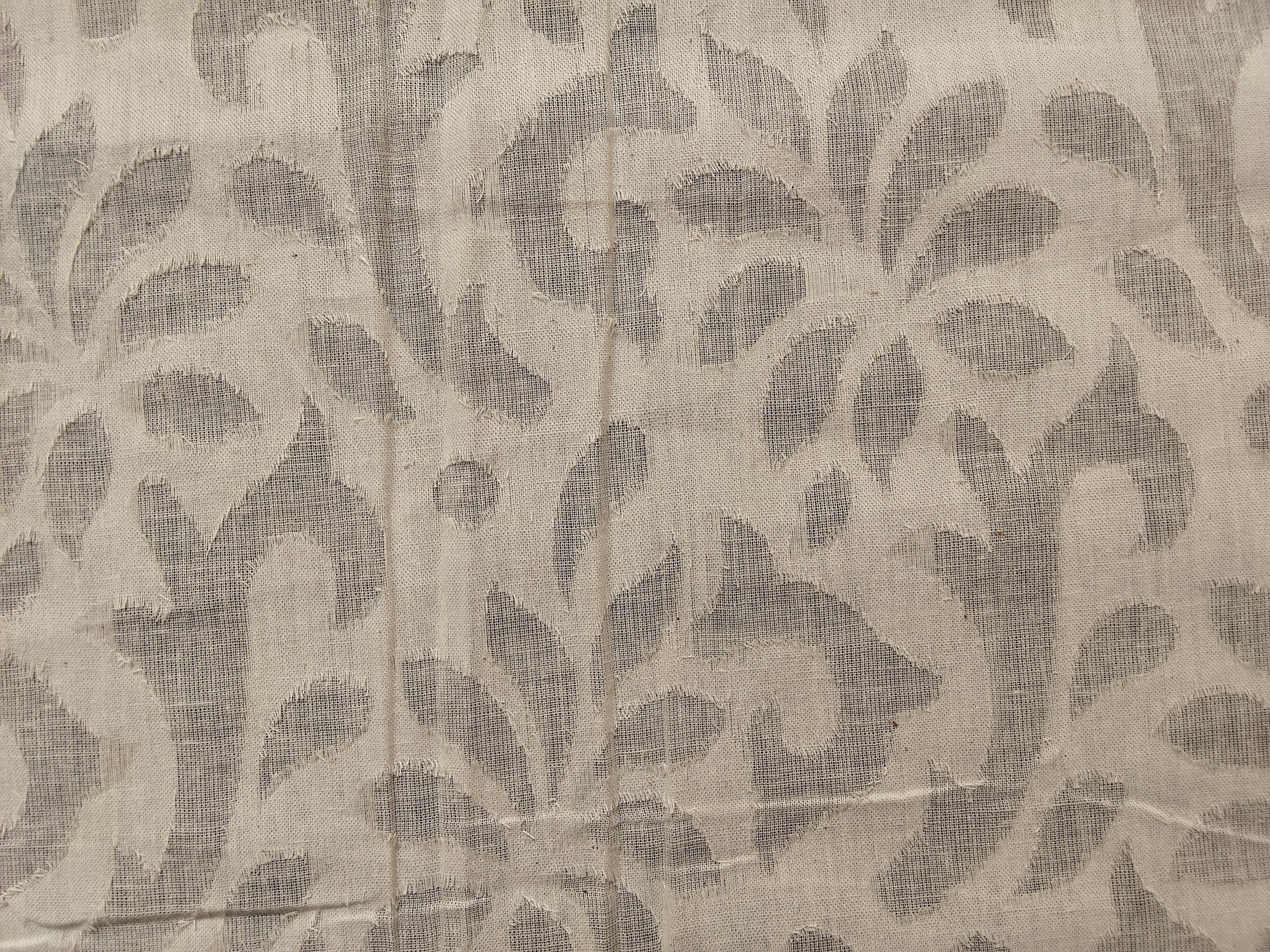 COTTON CUTWORK JACQUARD