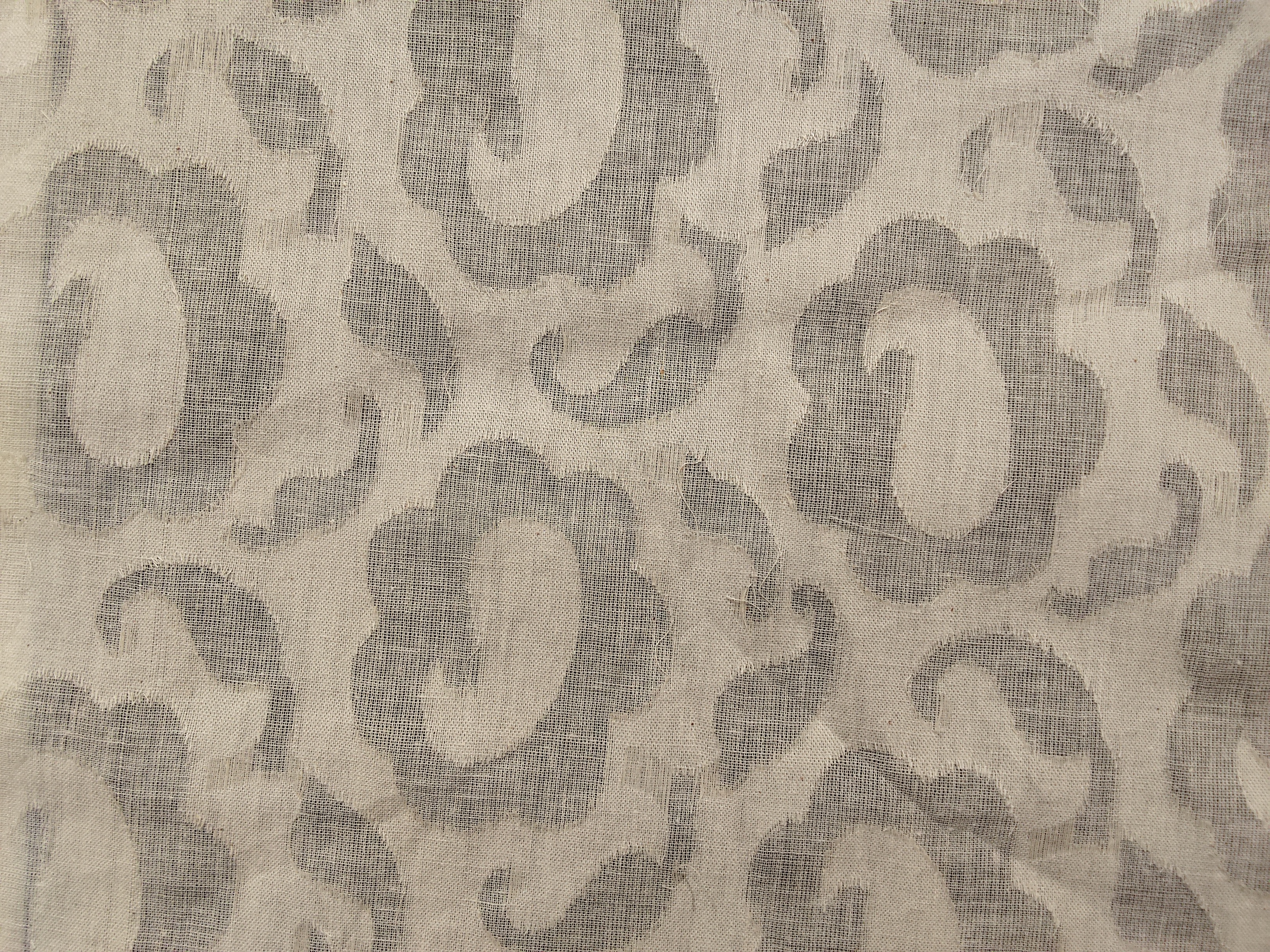 COTTON CUTWORK JACQUARD