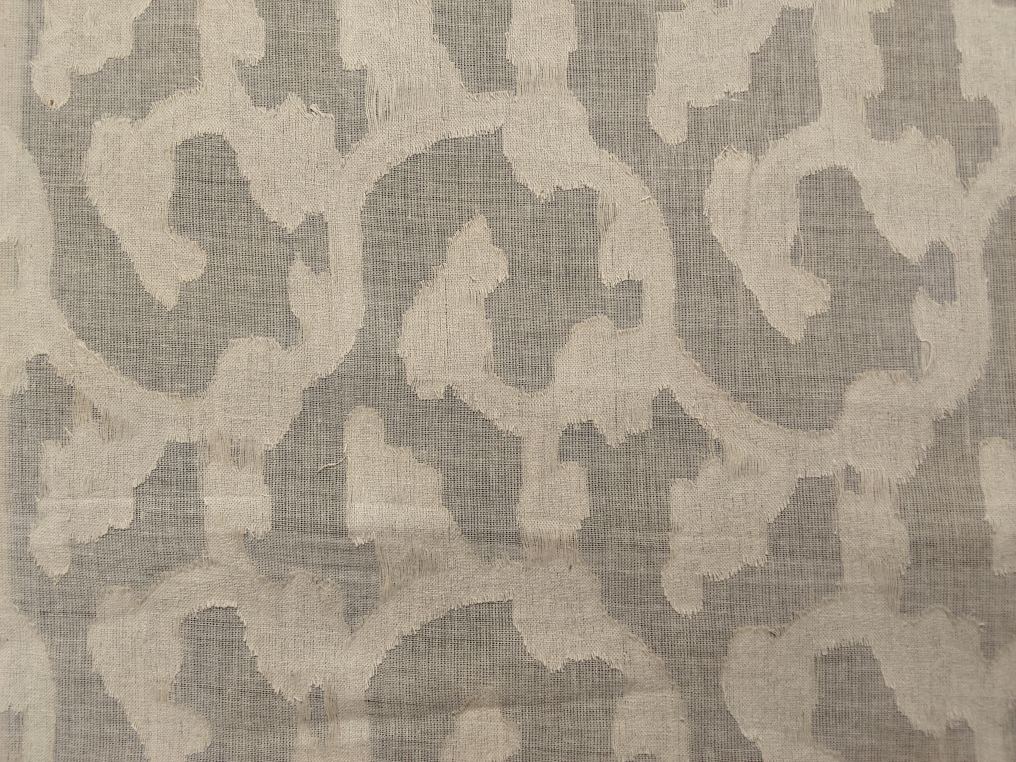 COTTON CUTWORK JACQUARD