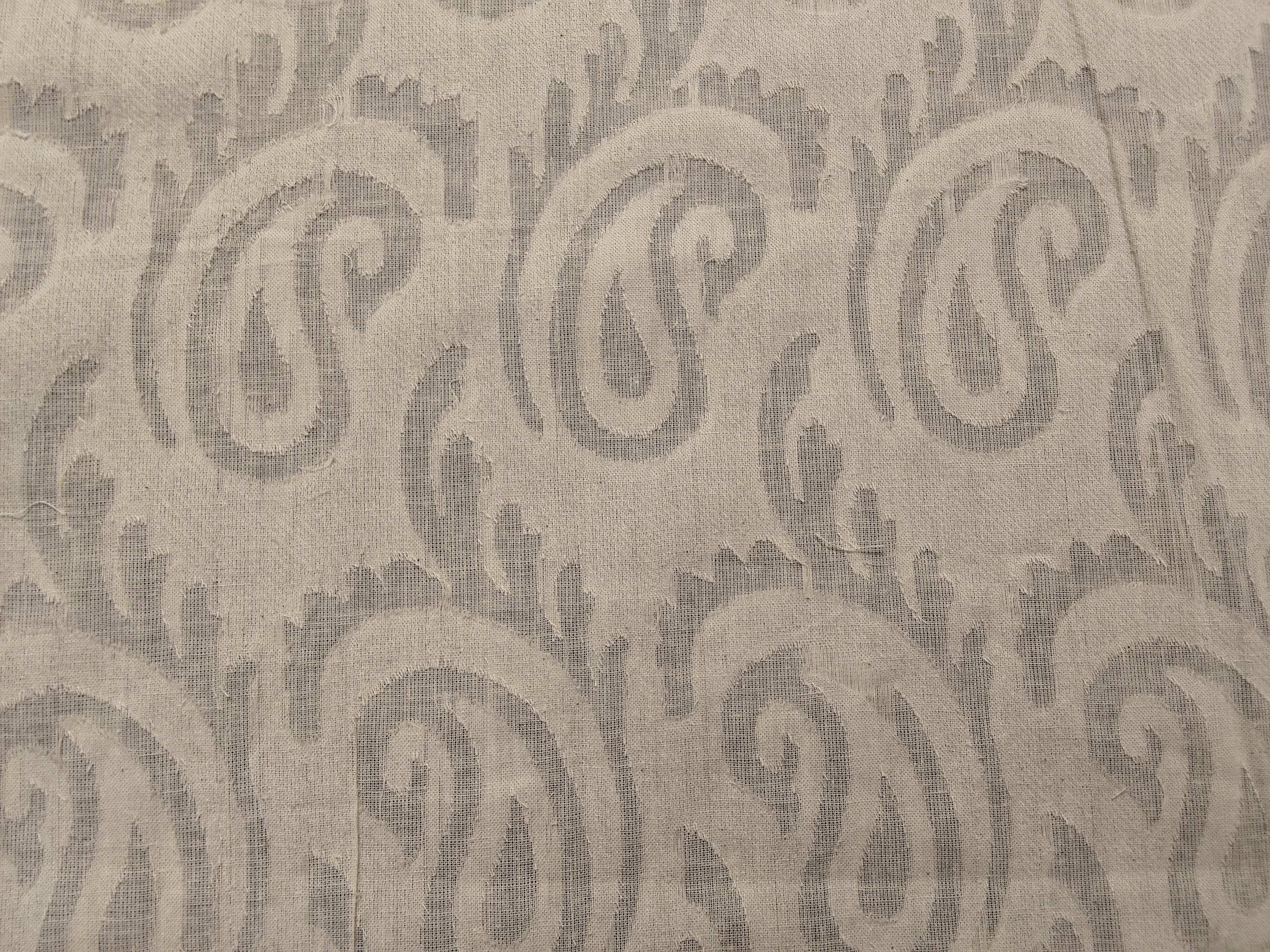 COTTON CUTWORK JACQUARD