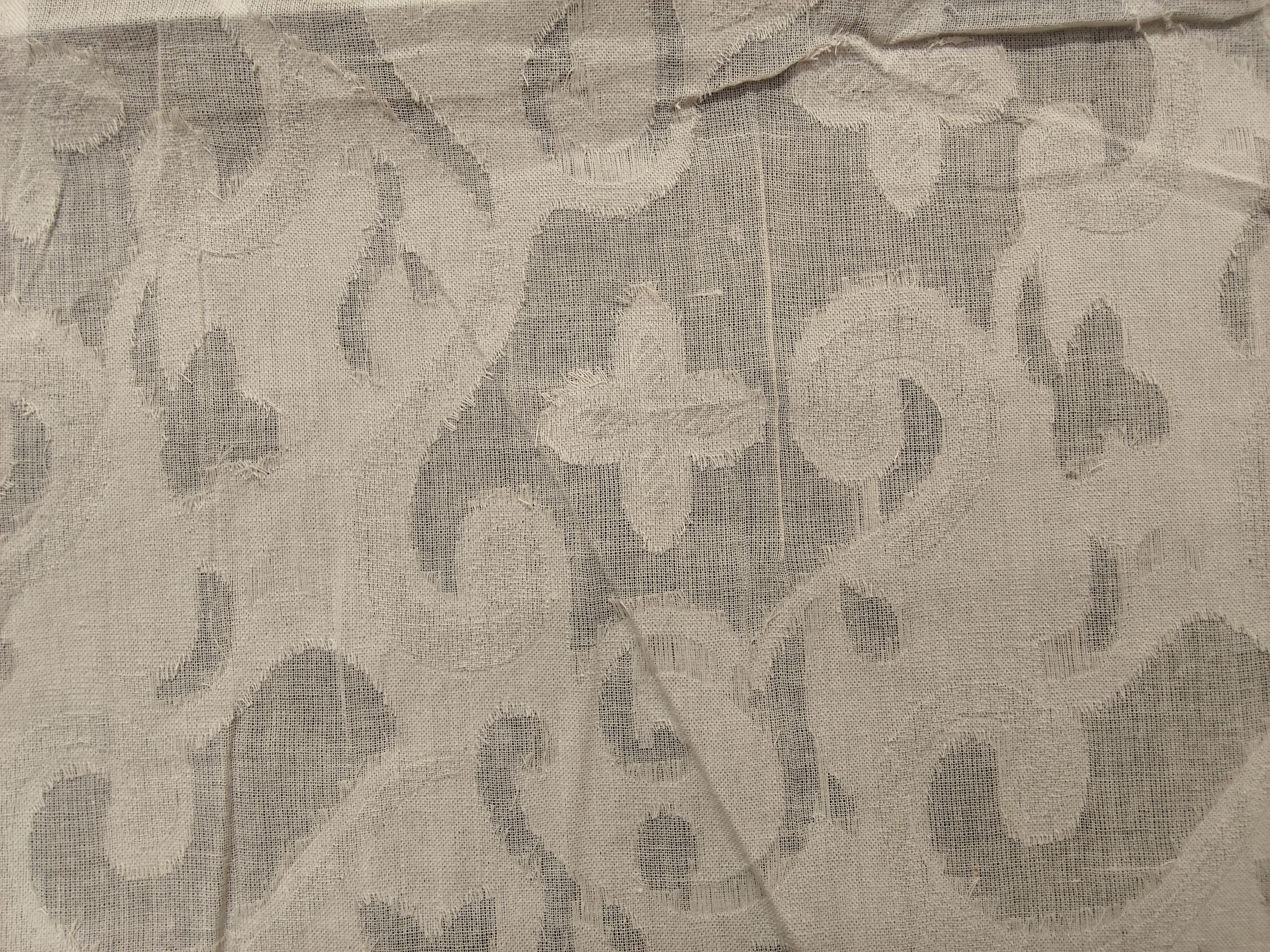 COTTON CUTWORK JACQUARD