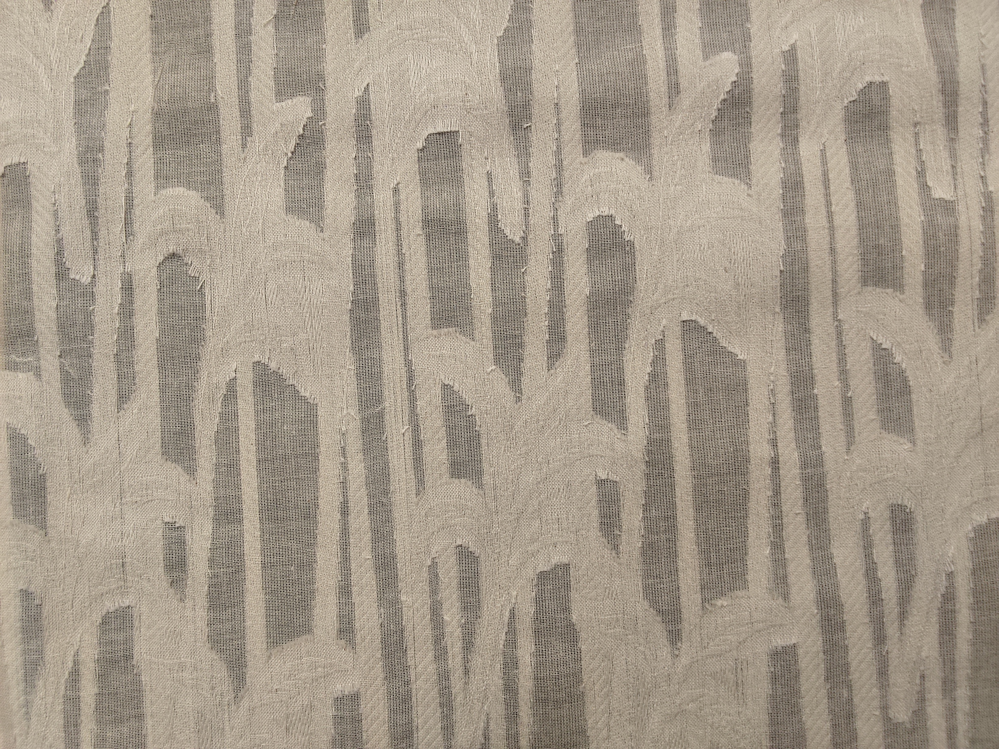 COTTON CUTWORK JACQUARD