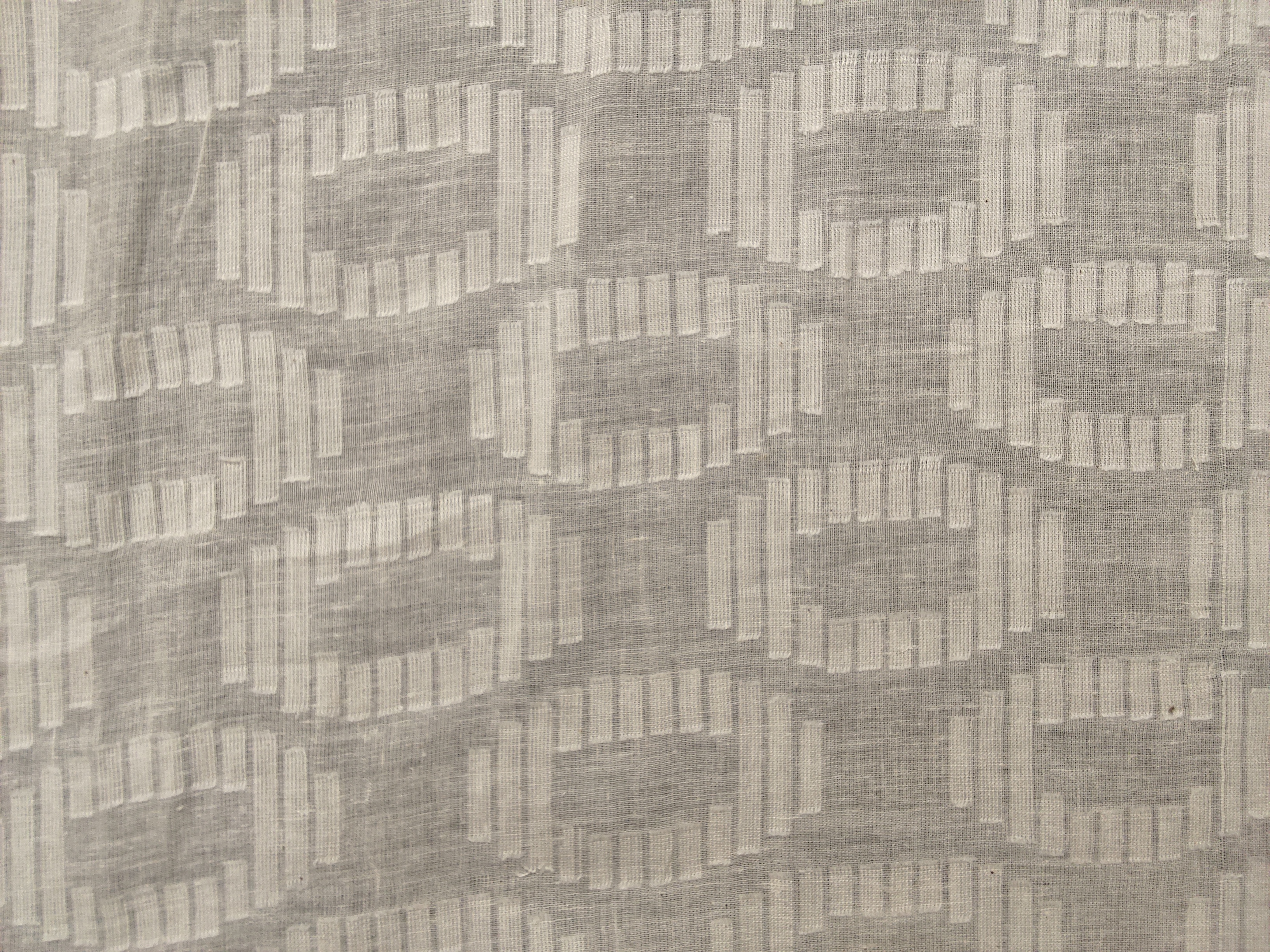 COTTON CUTWORK JACQUARD