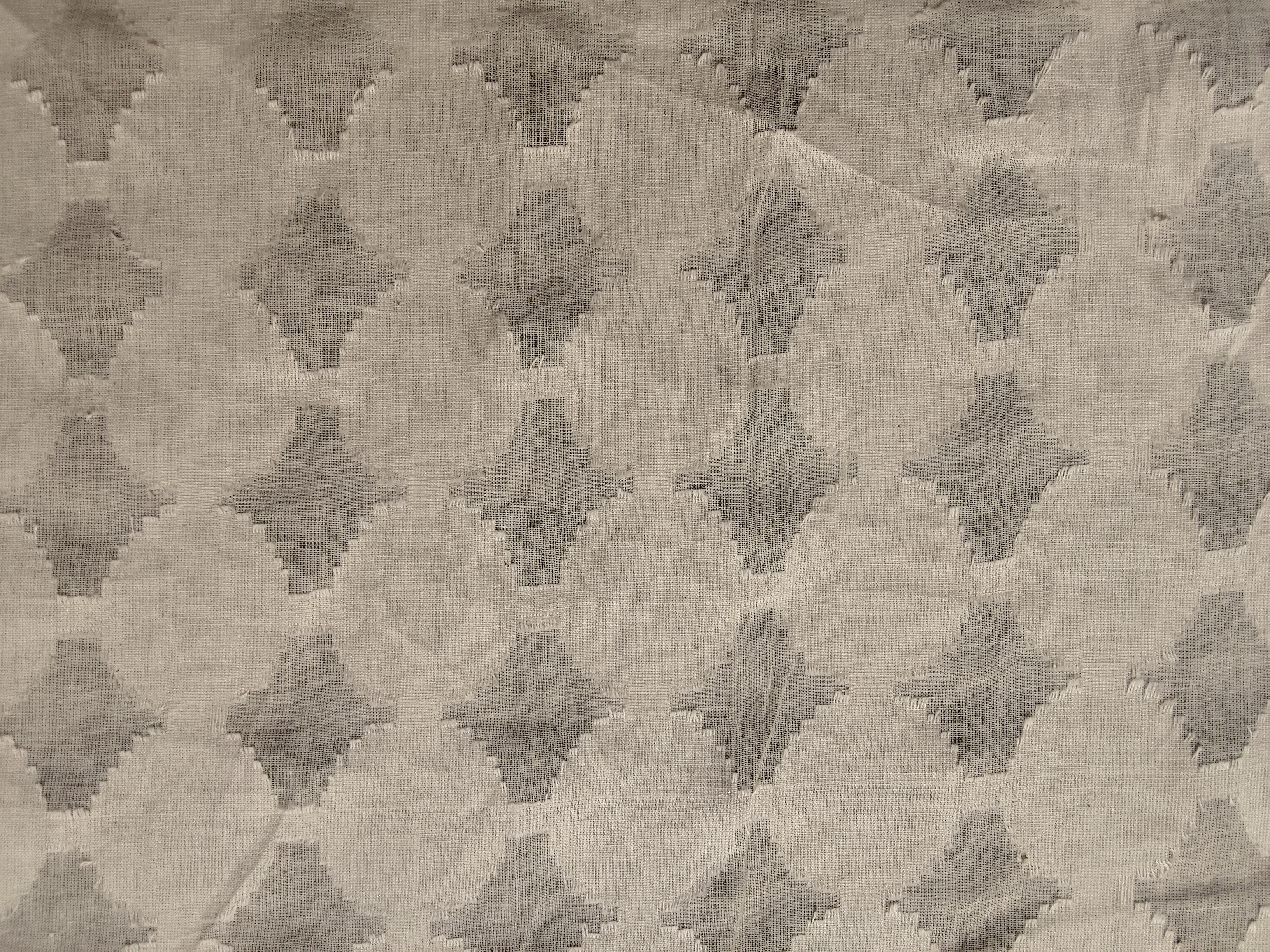 COTTON CUTWORK JACQUARD