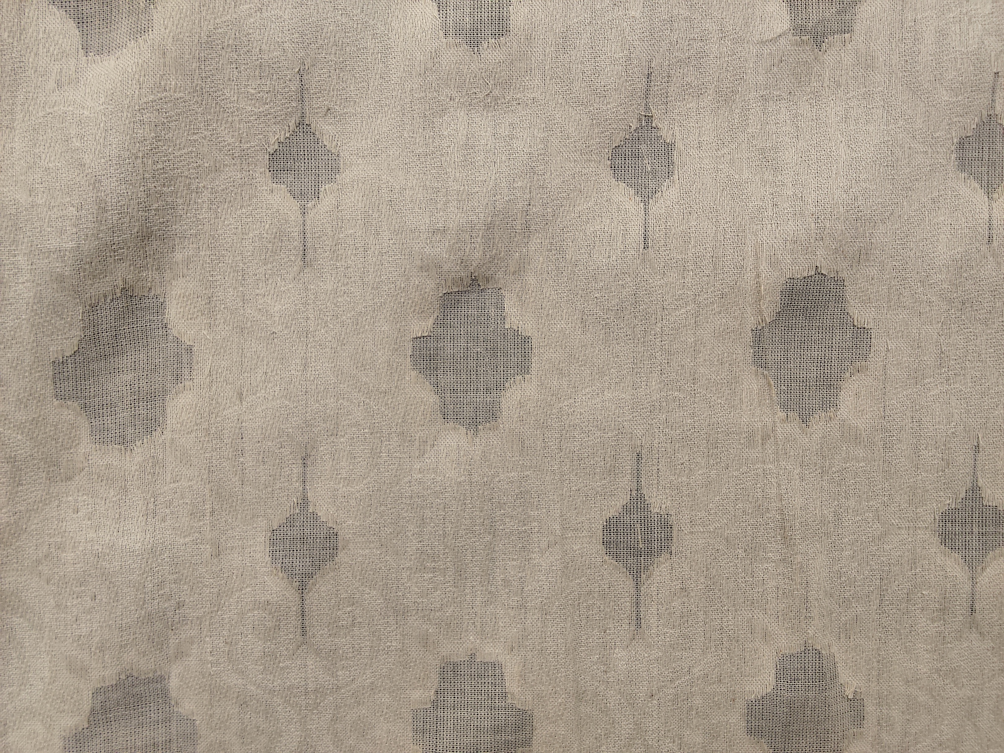 COTTON CUTWORK JACQUARD