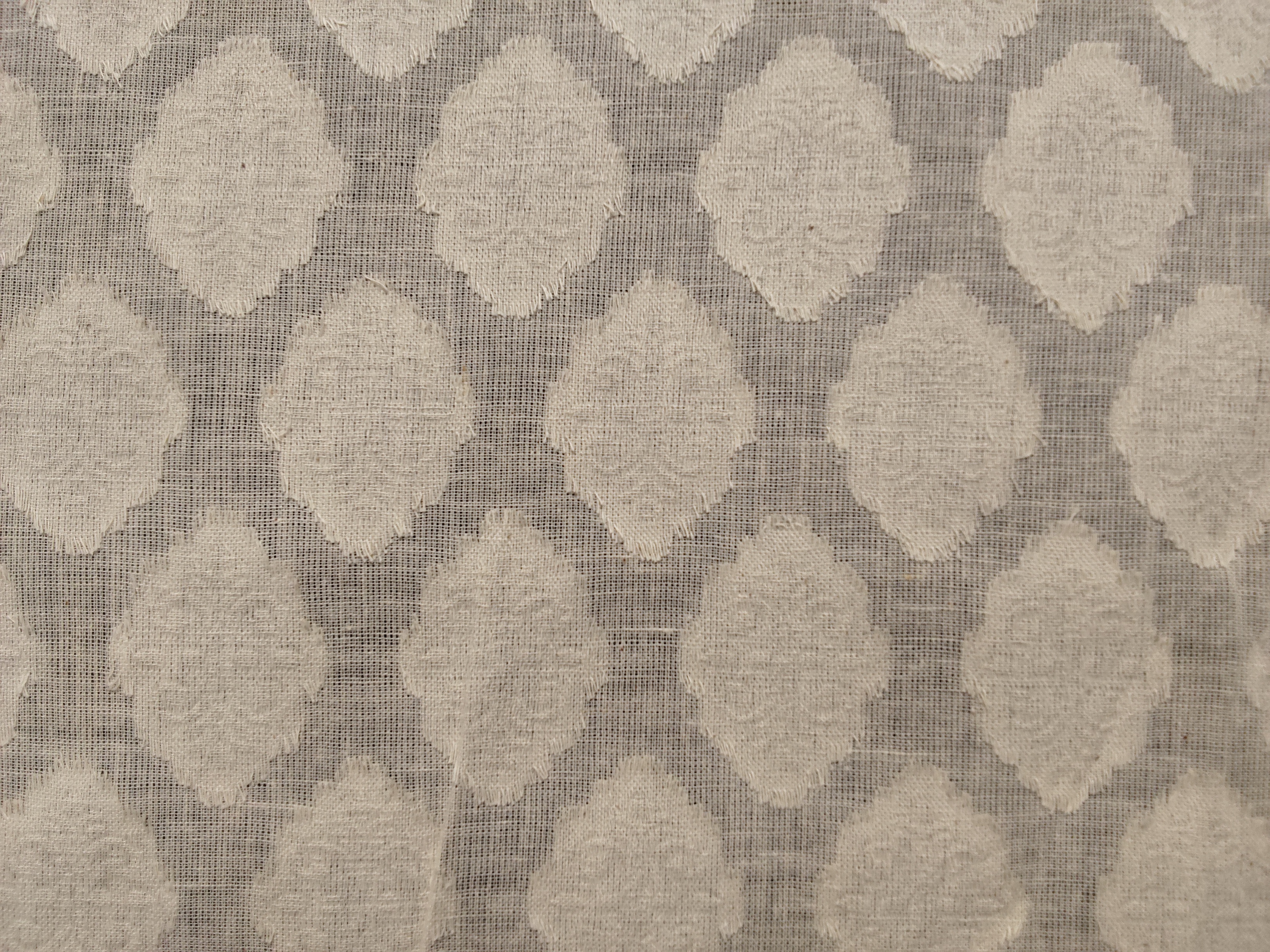 COTTON CUTWORK JACQUARD