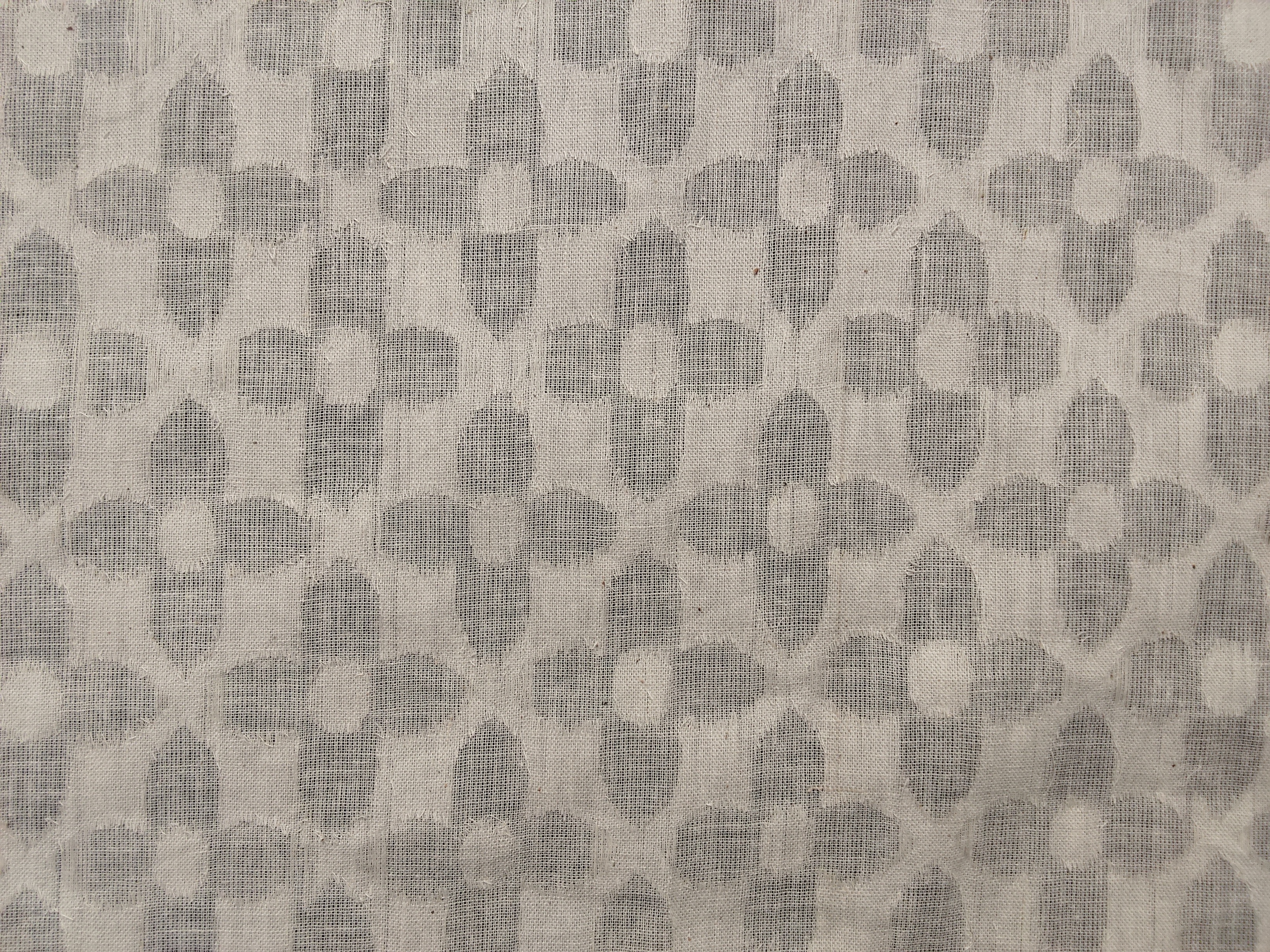 COTTON CUTWORK JACQUARD