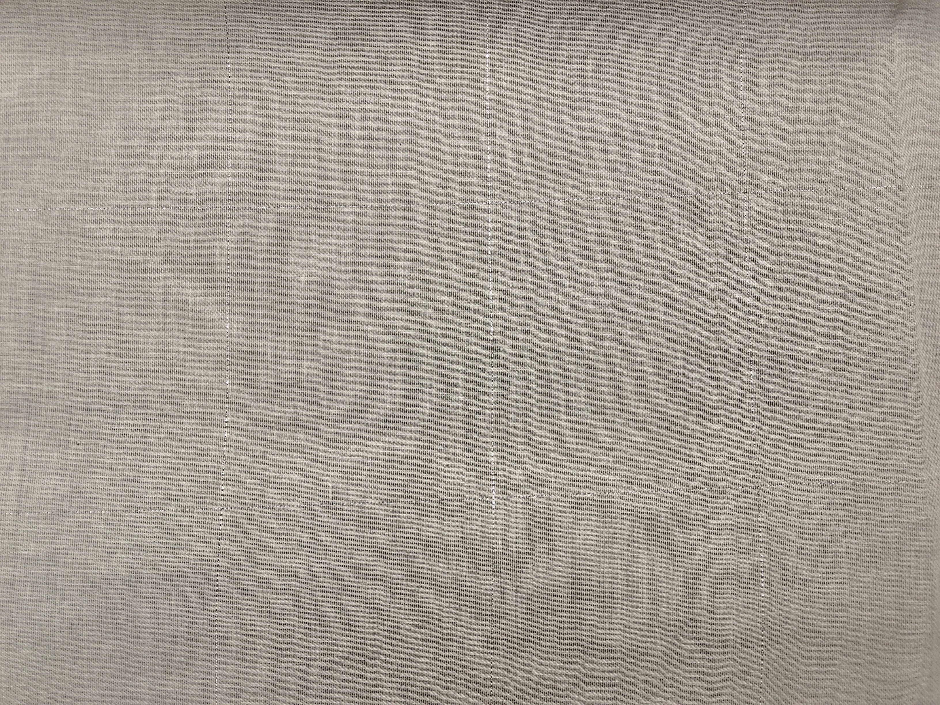 COTTON LUREX DOBBY SILVER
