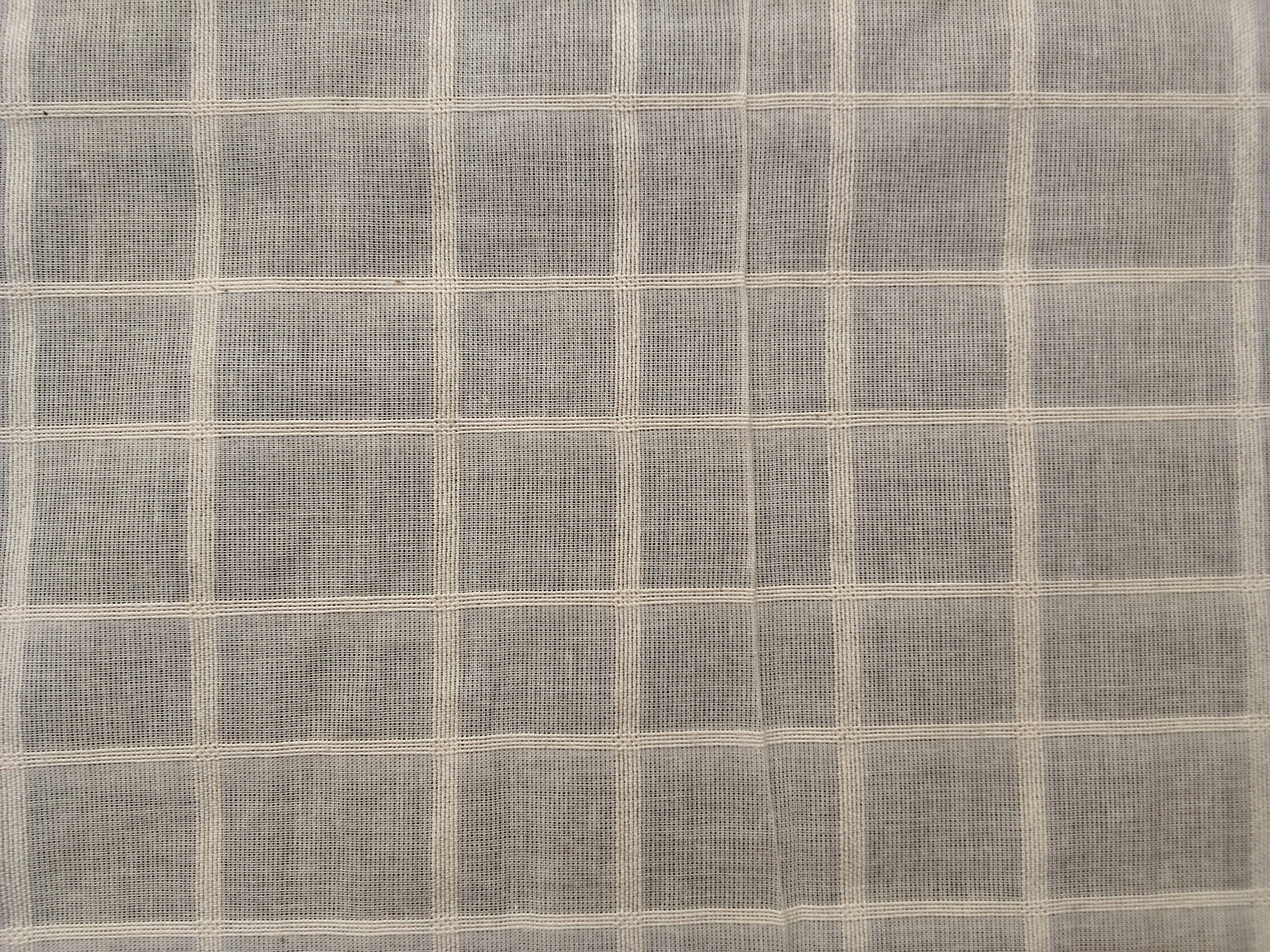 COTTON CHECK LYCRA