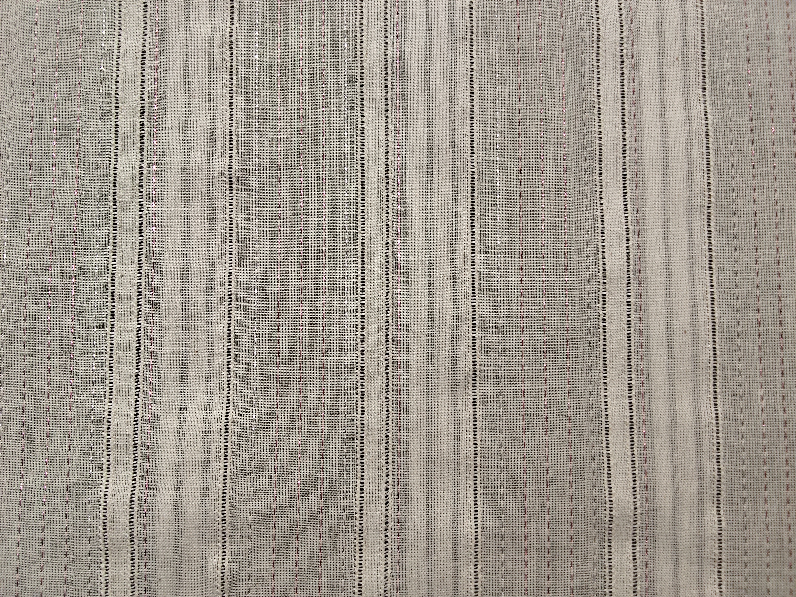 COTTON LUREX DOBBY