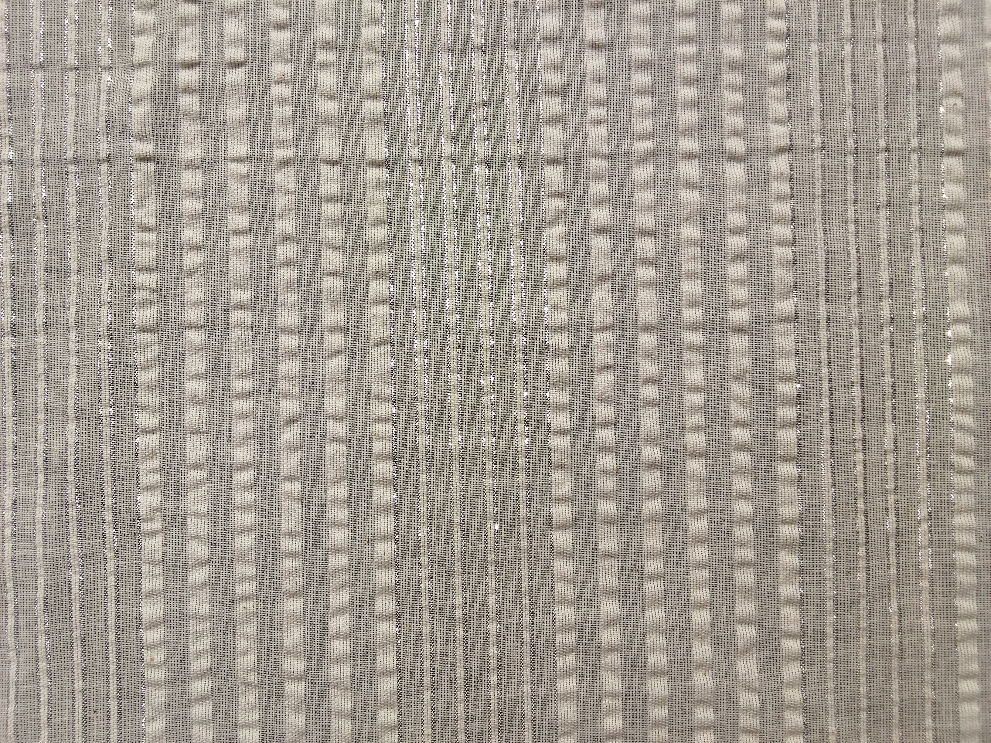 COTTON LUREX DOBBY