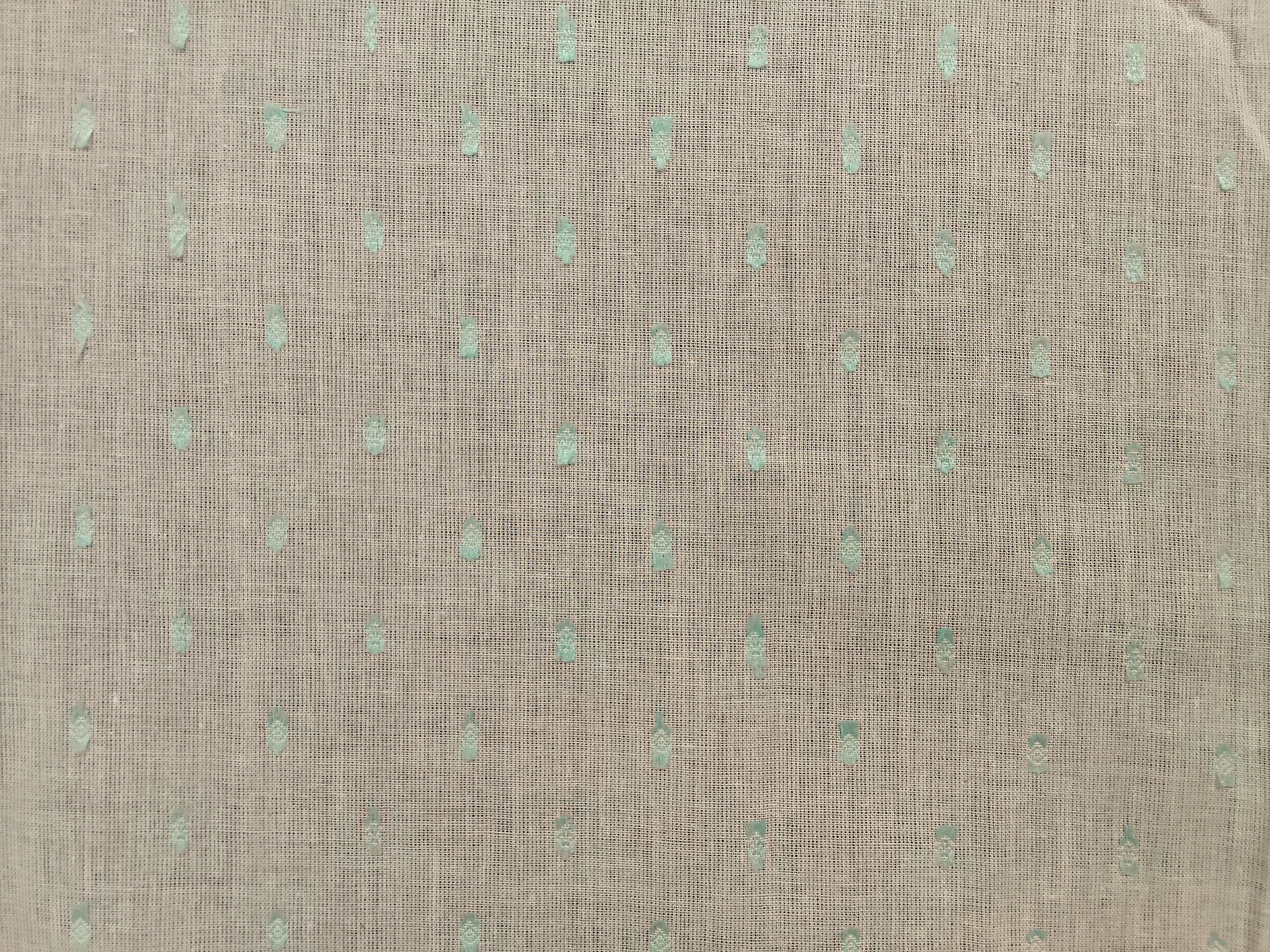 COTTON COLOUR BOOTA SR SEA GREEN