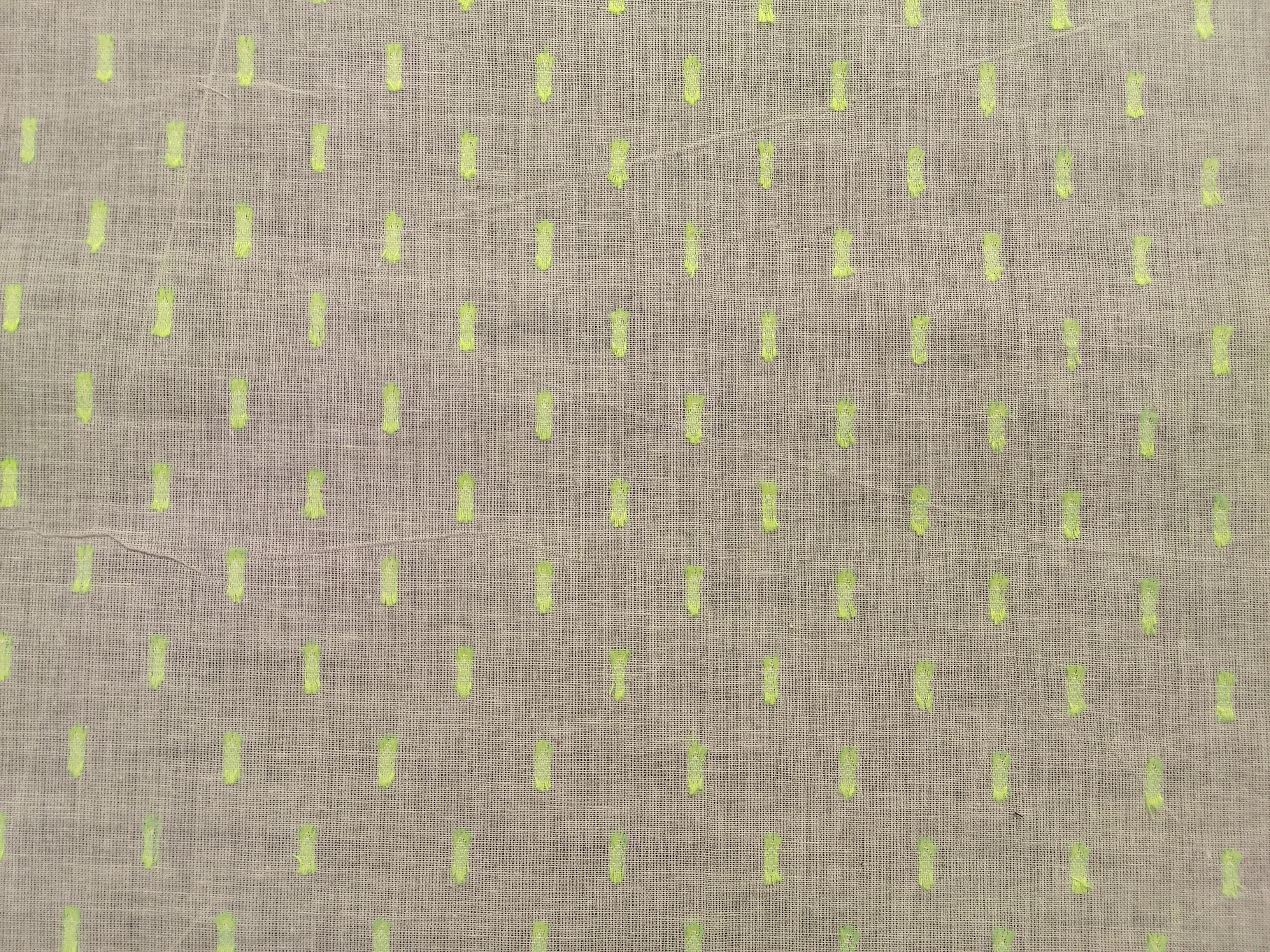 COTTON COLOUR BOOTA SR PARROT GREEN
