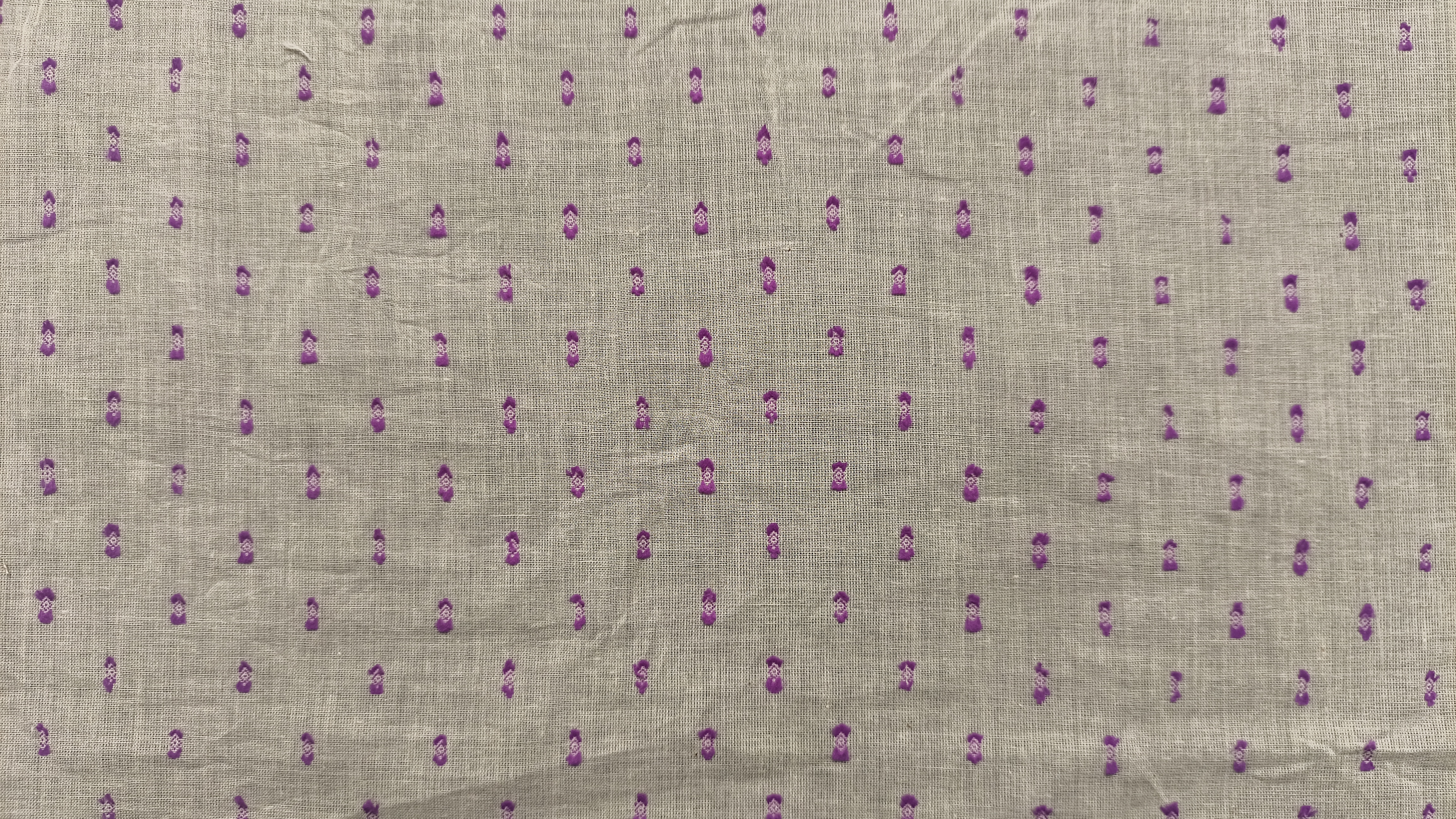COTTON COLOUR BOOTA SR PURPLE