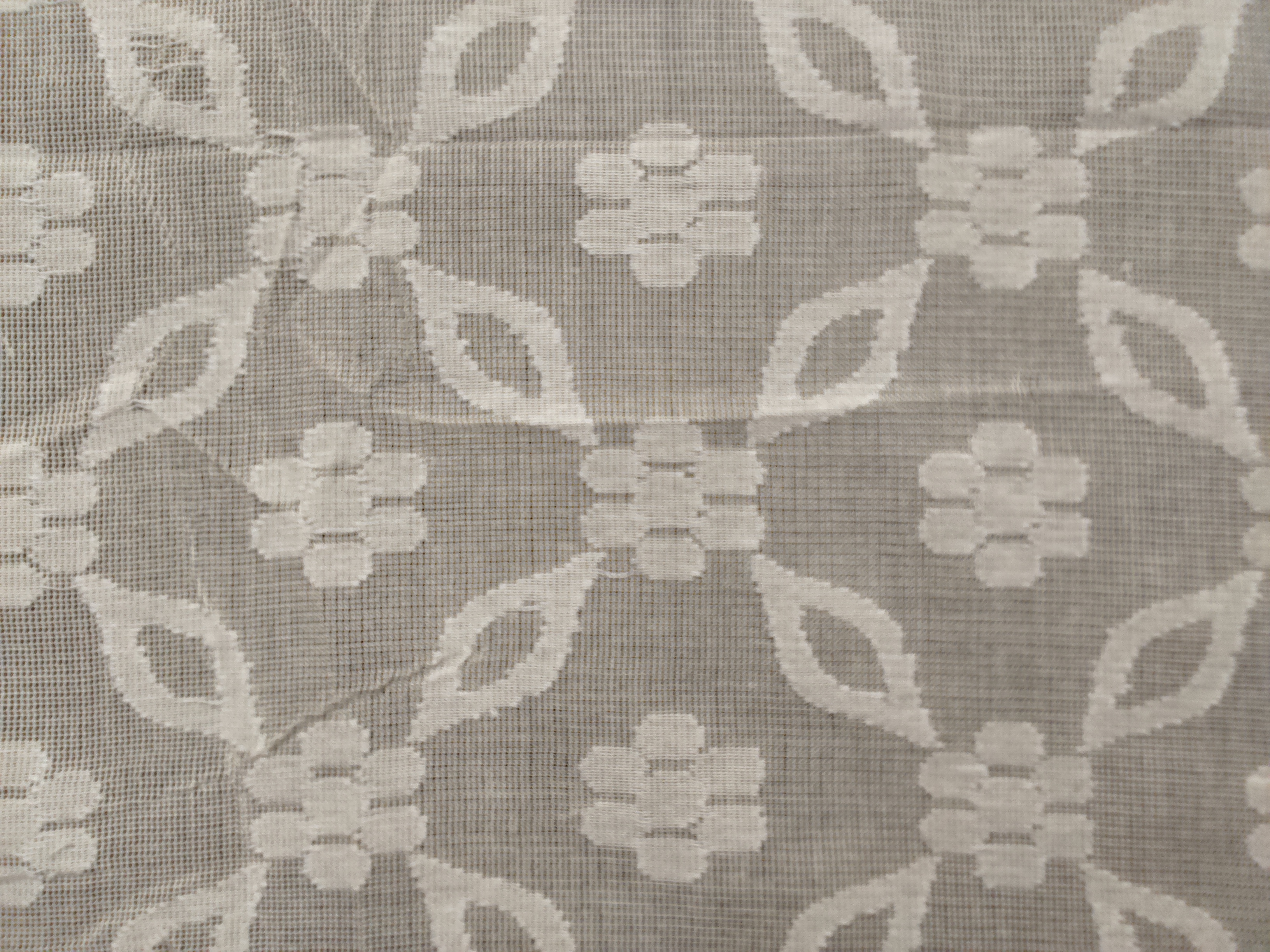 COTTON NET JACQUARD
