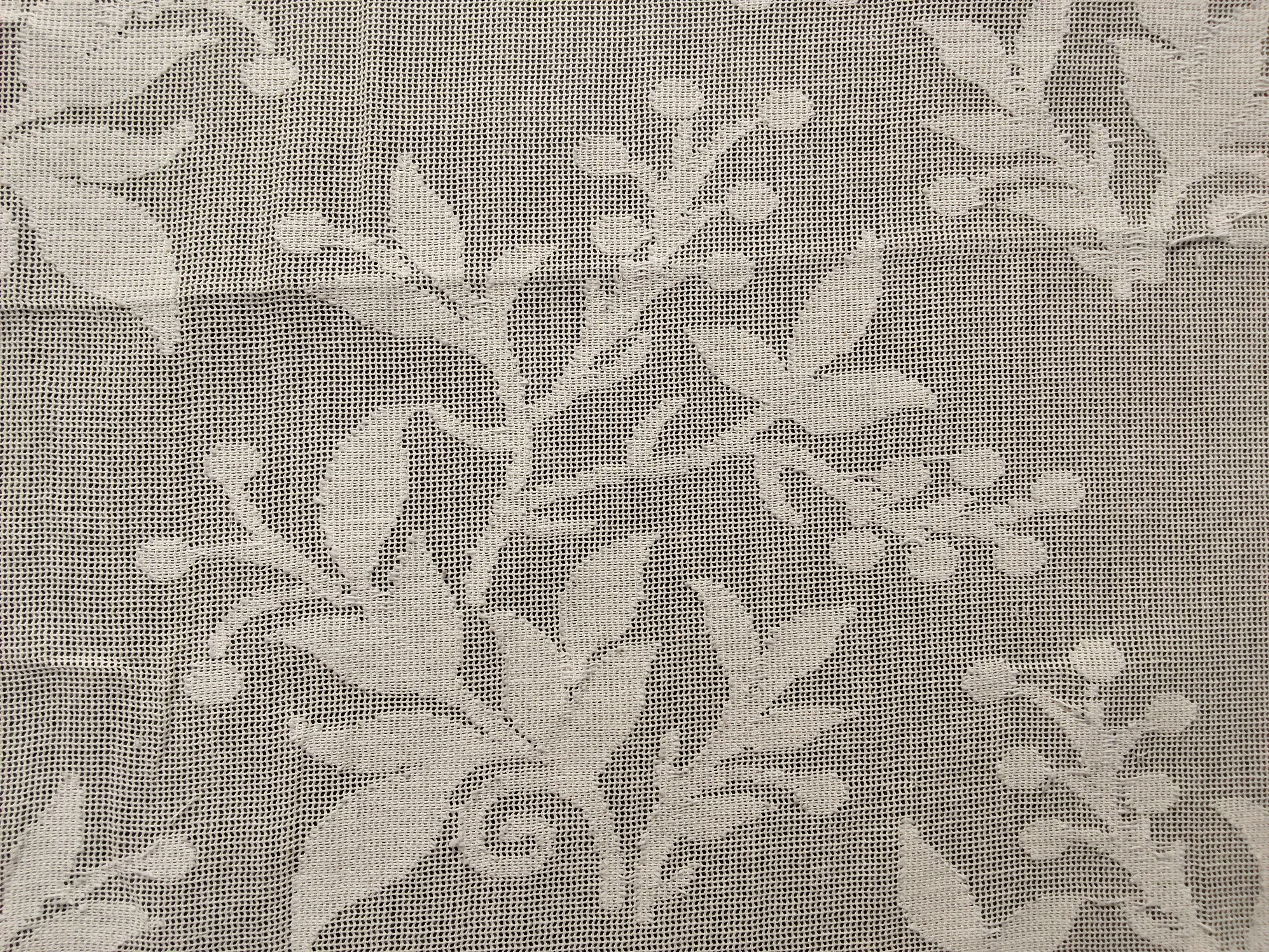 COTTON NET JACQUARD