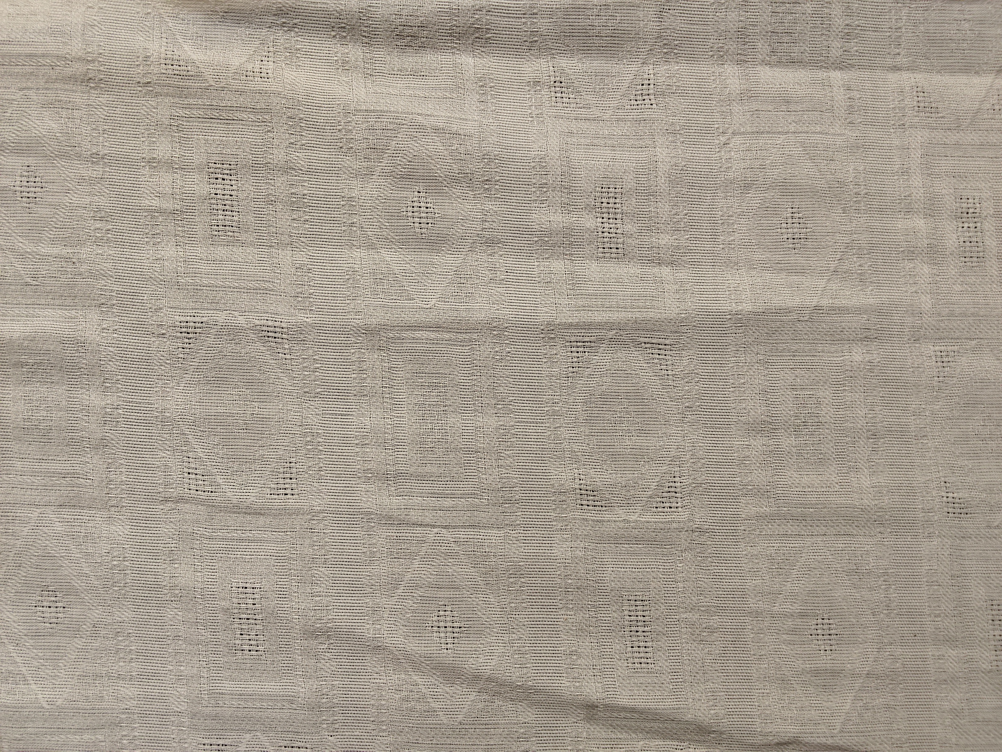 COTTON CUTWORK JACQUARD