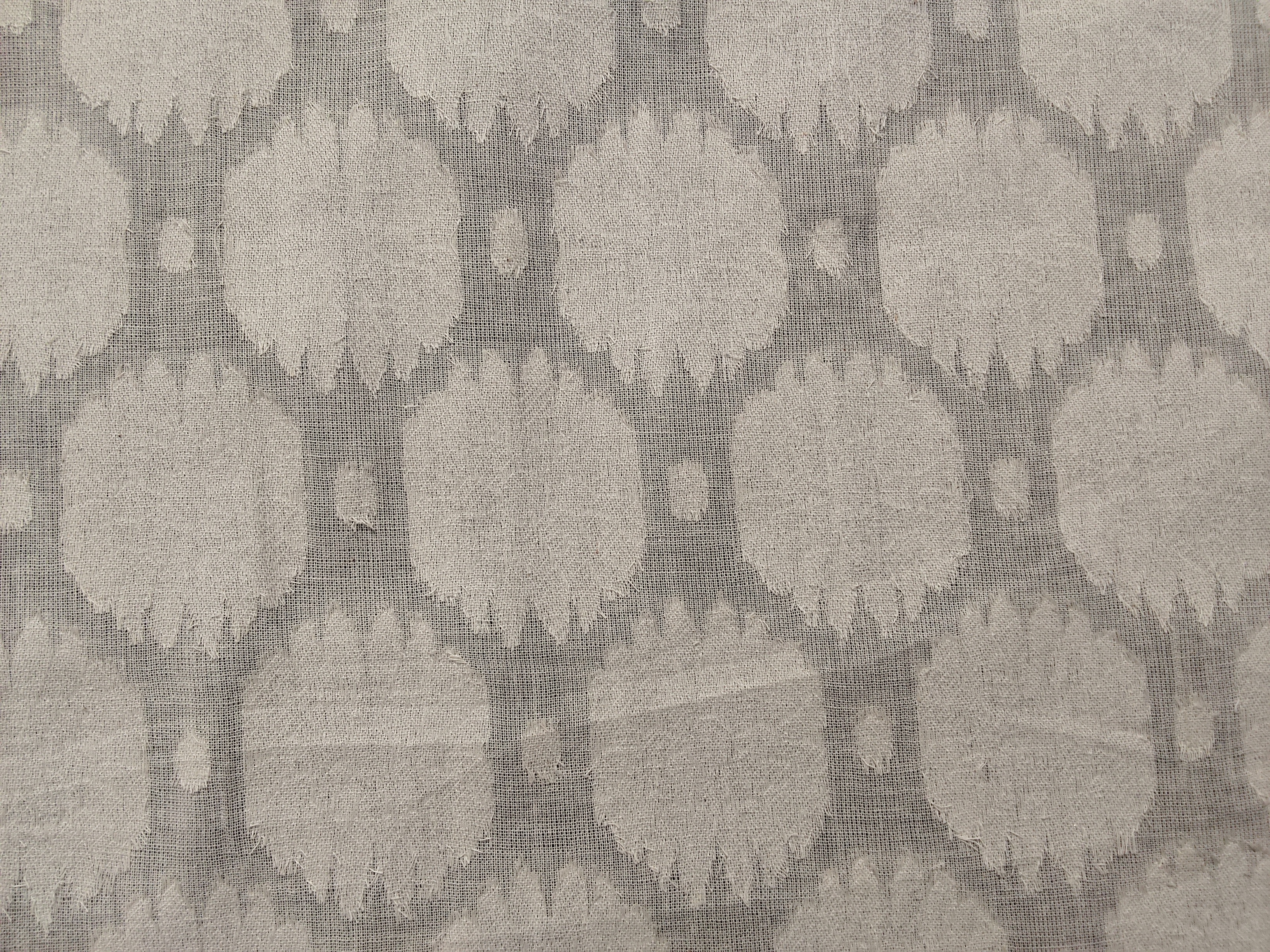COTTON CUTWORK JACQUARD SUN FLOWER