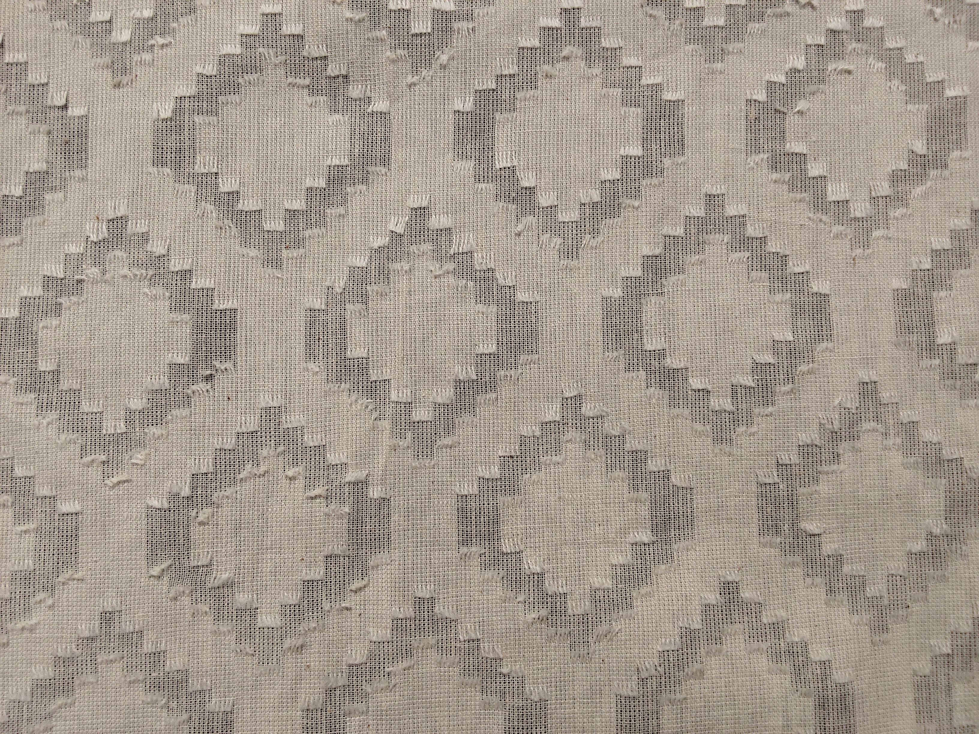 COTTON CUTWORK JACQUARD