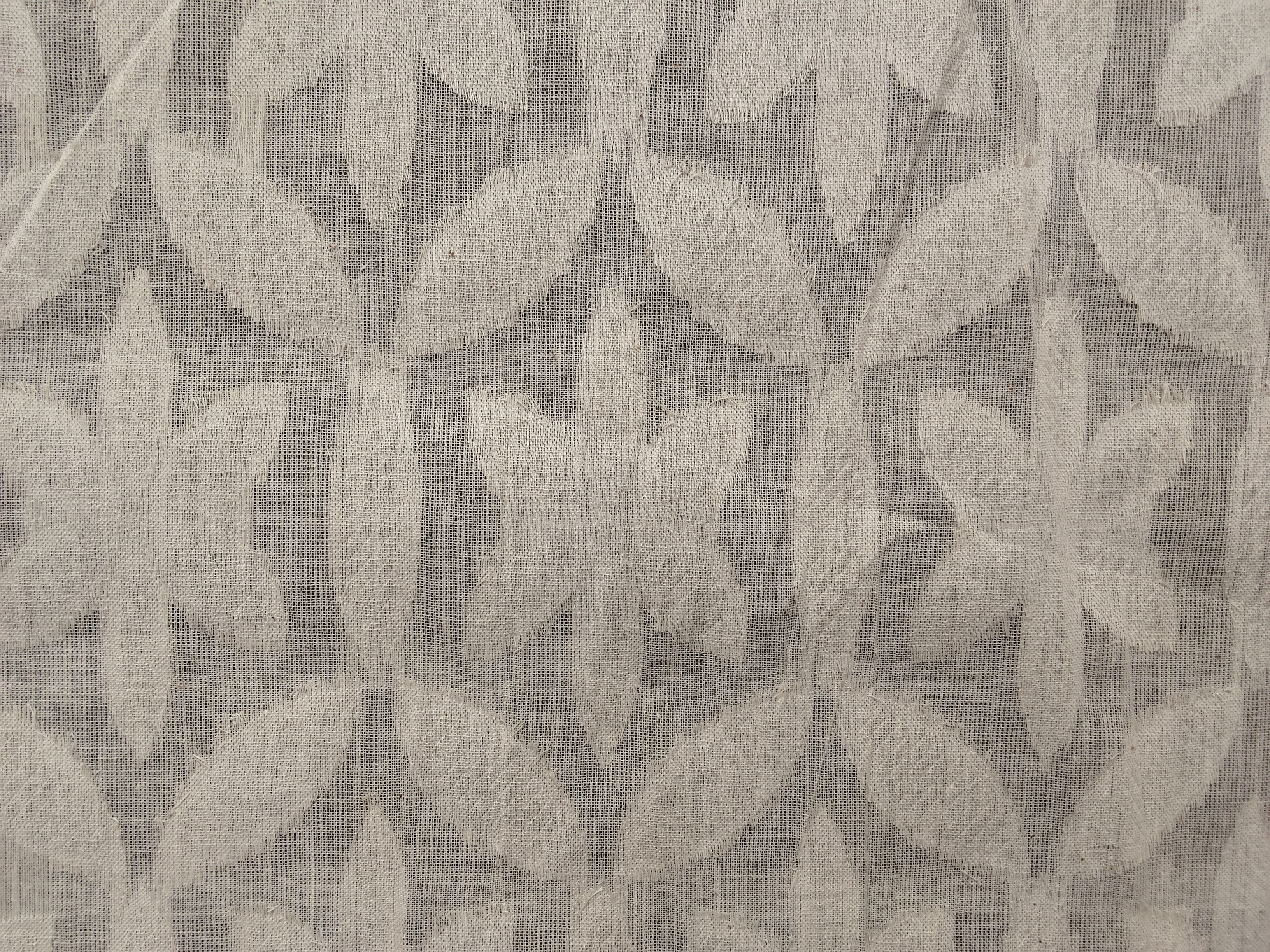 COTTON CUTWORK JACQUARD