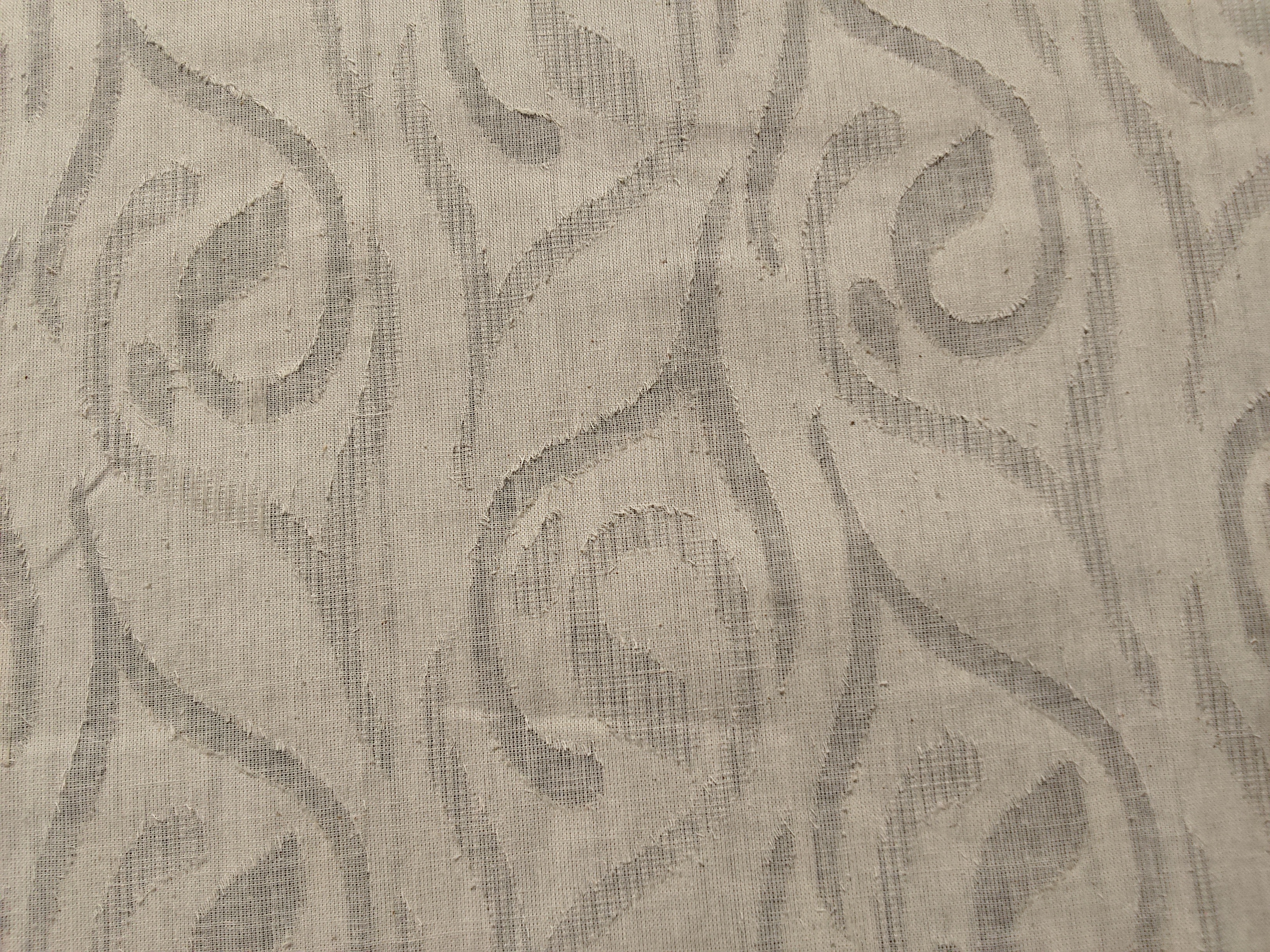 COTTON CUTWORK JACQUARD