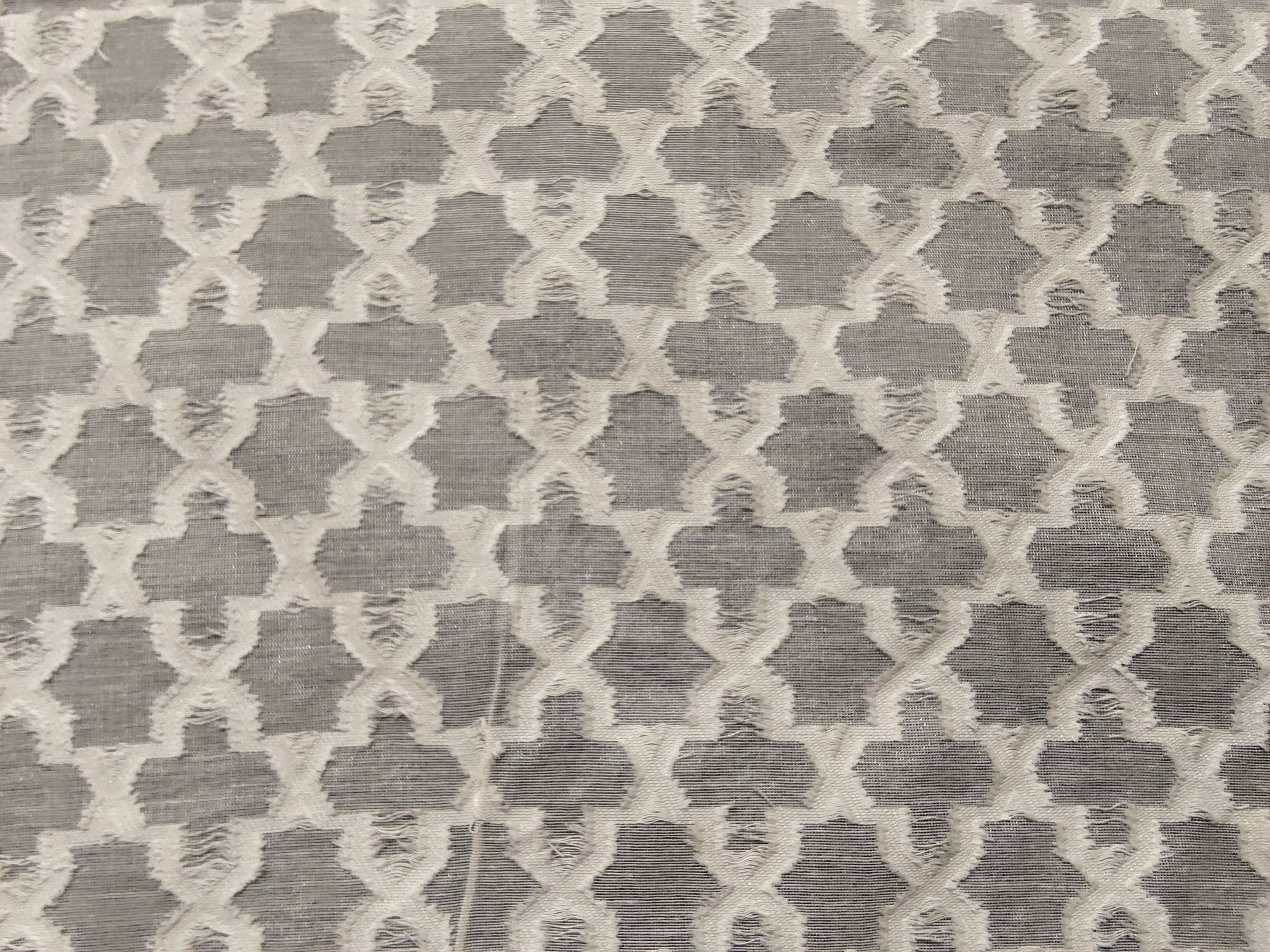 COTTON CUTWORK JACQUARD
