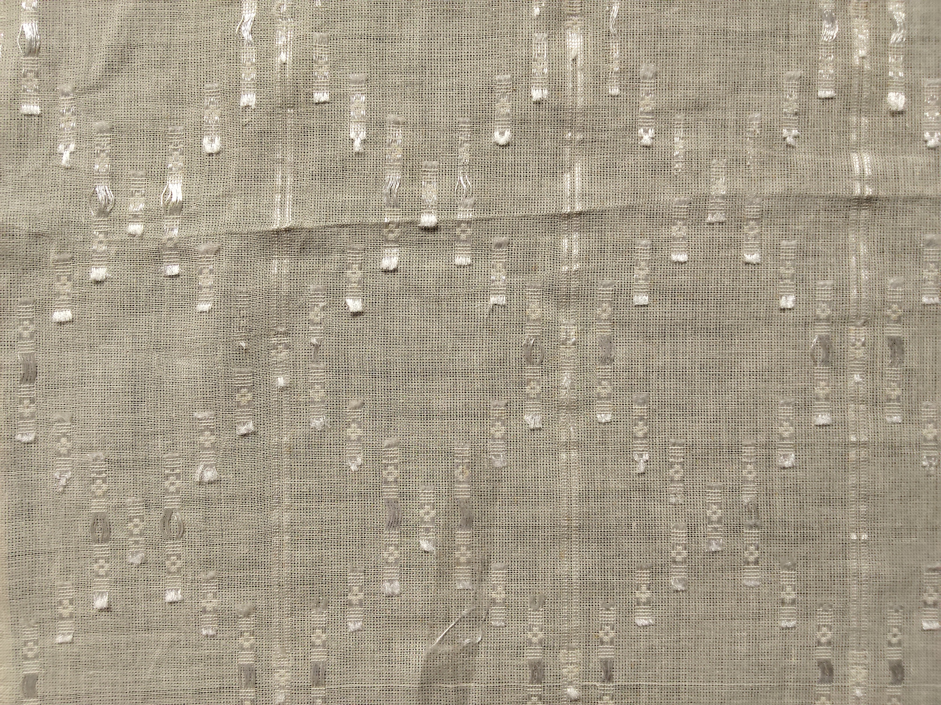 COTTON CUTWORK JACQUARD