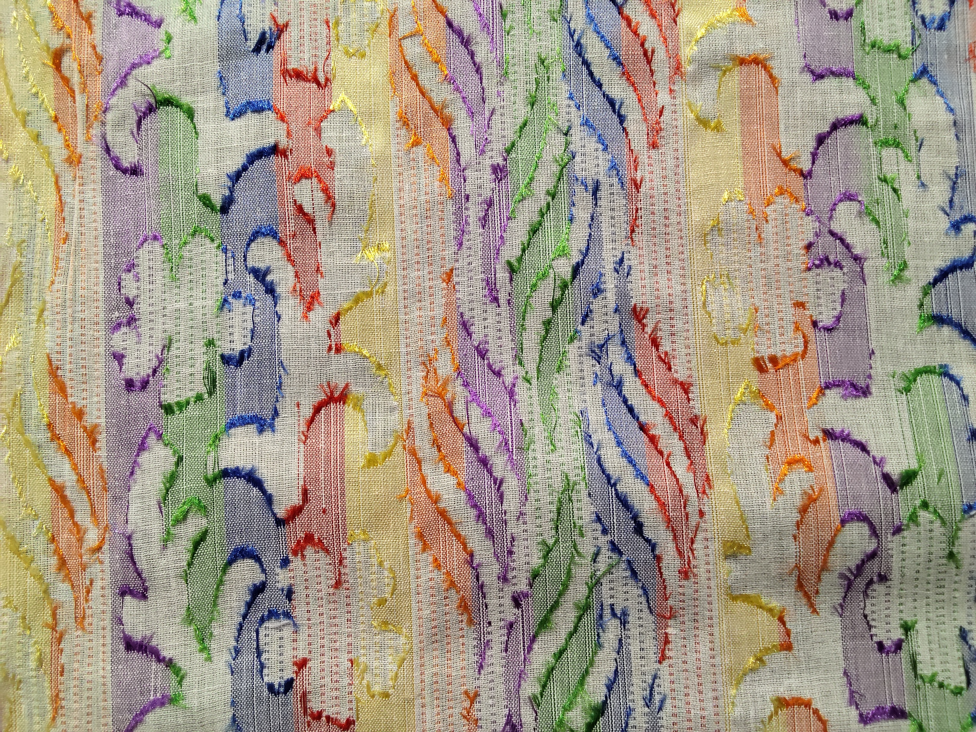 COTTON COLOUR JACQUARD