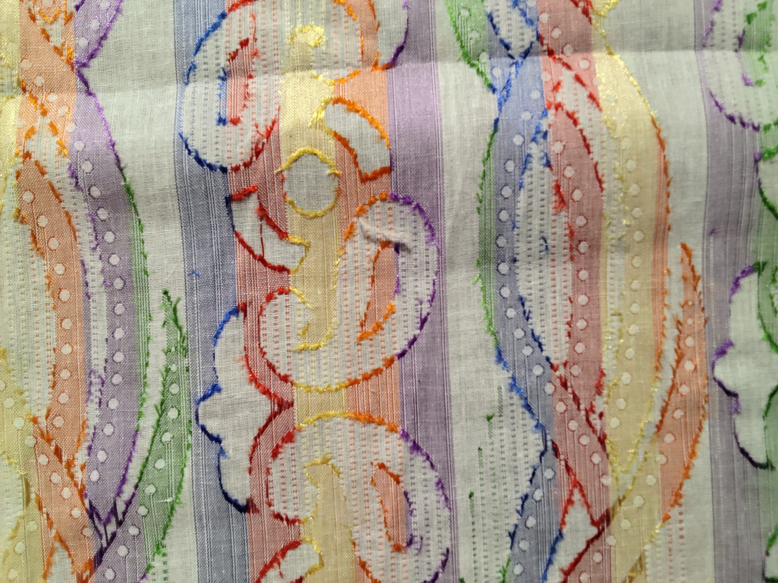 COTTON COLOUR JACQUARD