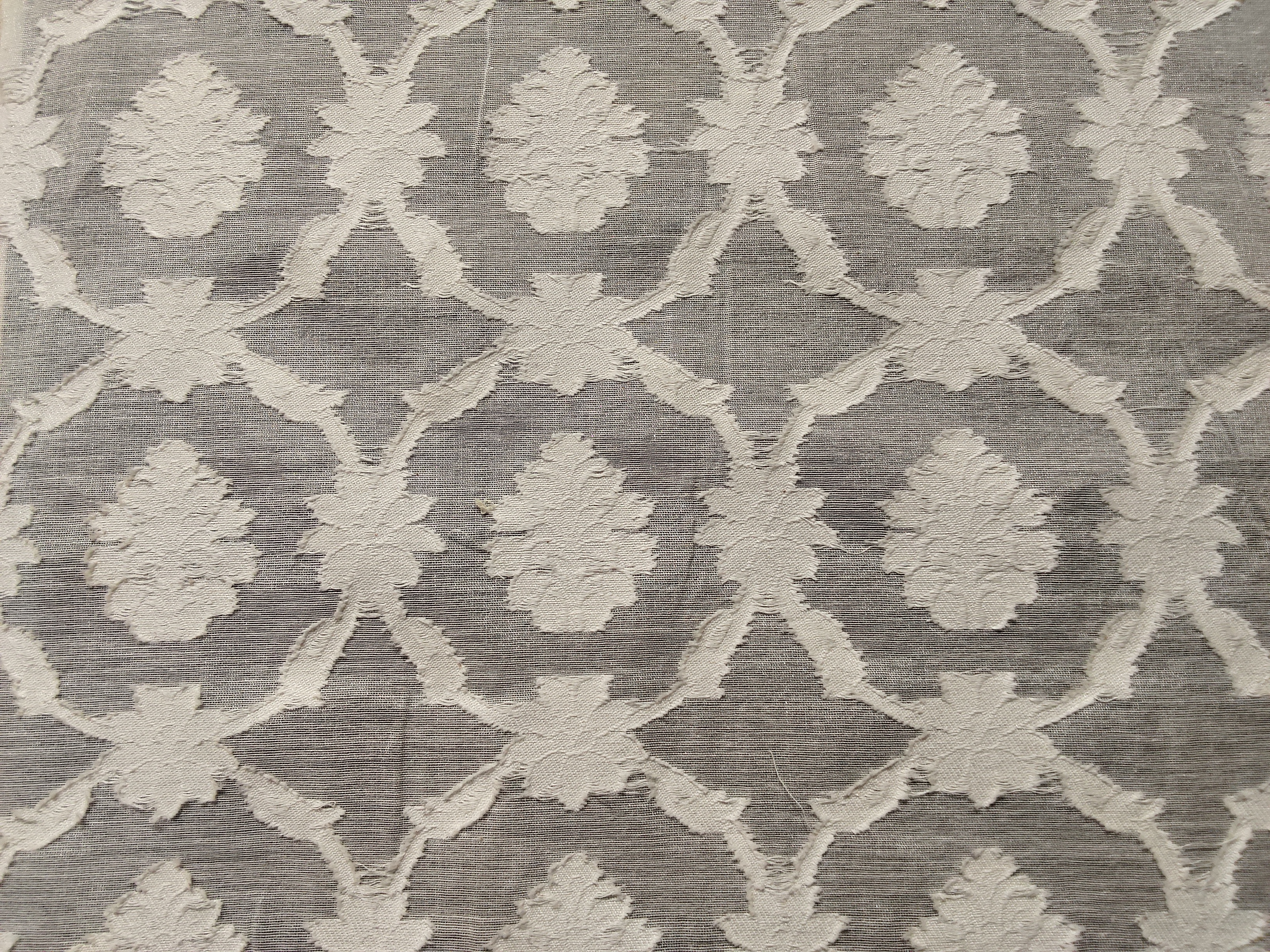 COTTON CUTWORK JACQUARD